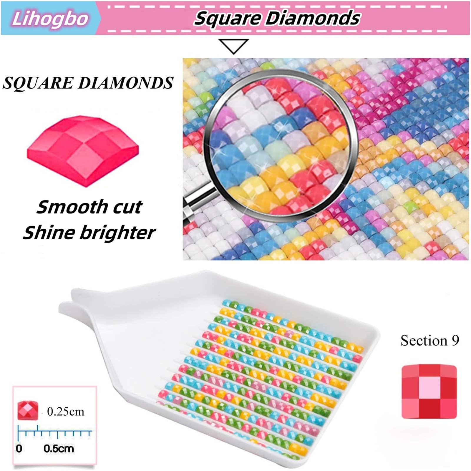 YSCOLOR Diamond Painting 5D Fai Da Te 30x40cm - Bandiera USA E Statua Della Libertà - Kit Completo Con Tela E Diamanti Rotondi