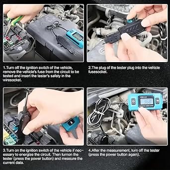 Circuit Probe with LED Display for Continuity Checks