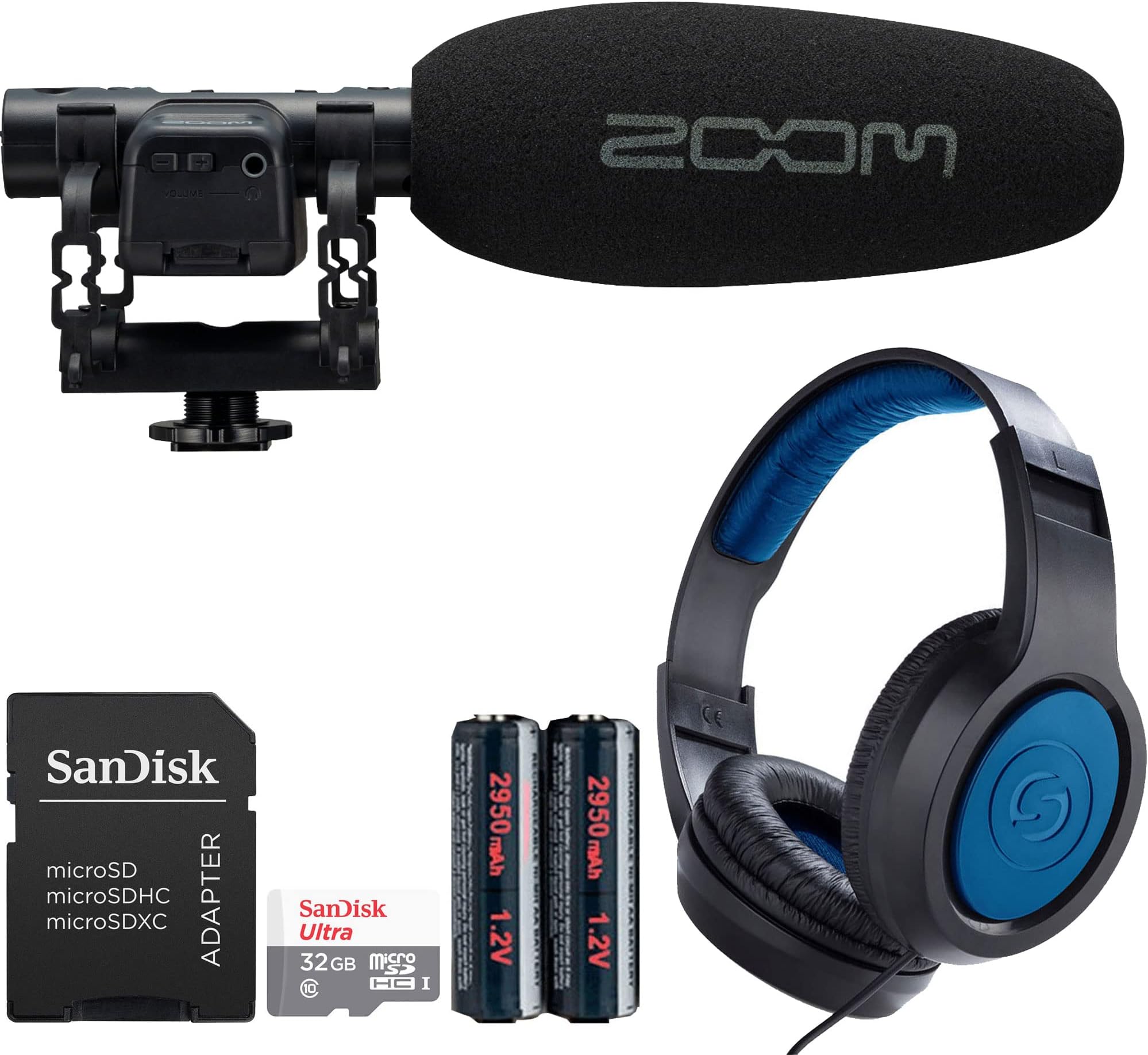 Teds ElectronicsZoom M3 MicTrak Stereo Shotgun Microphone and Recorder Kit