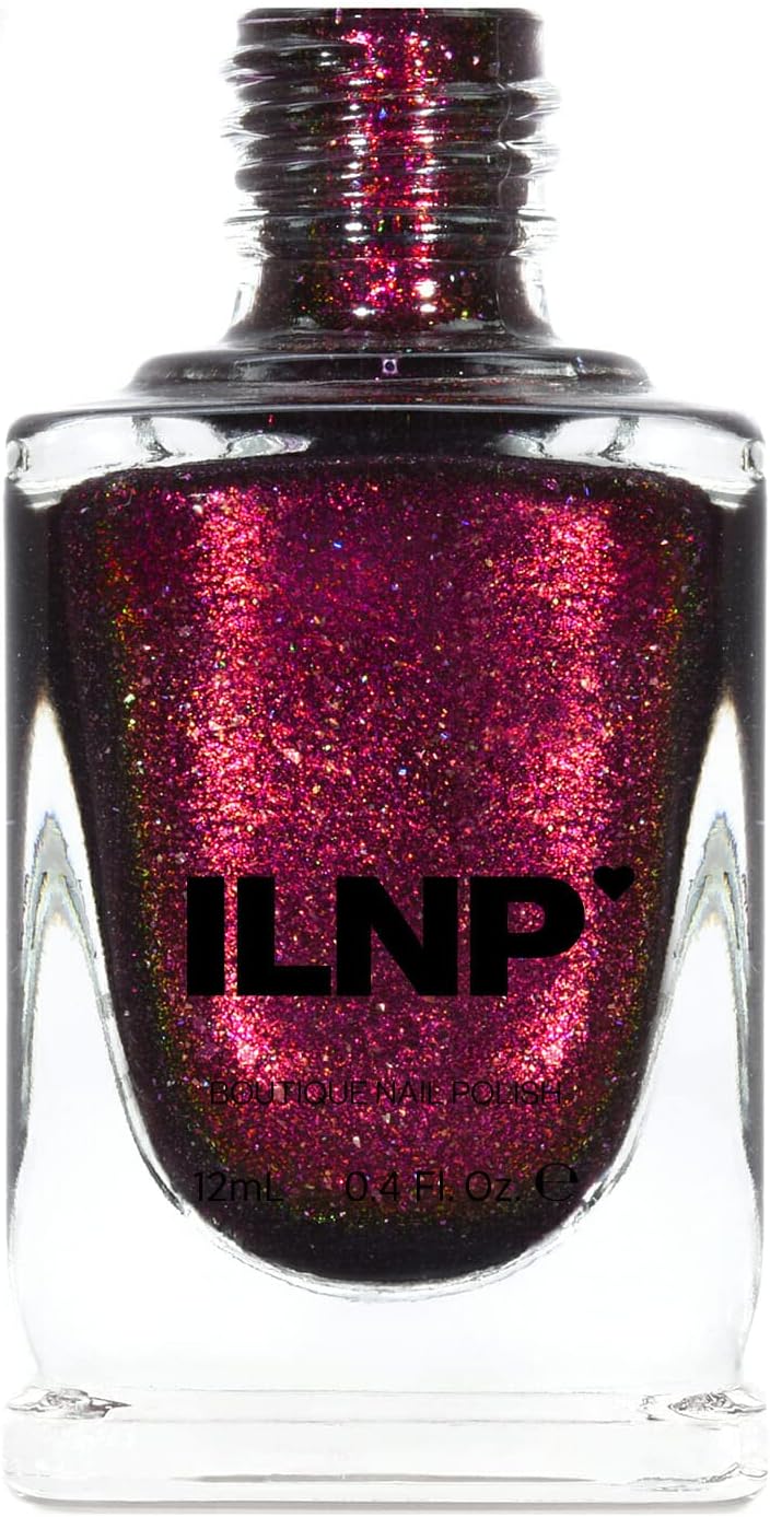 ILNP Royalty - Deep Claret Holographic Nail Polish
