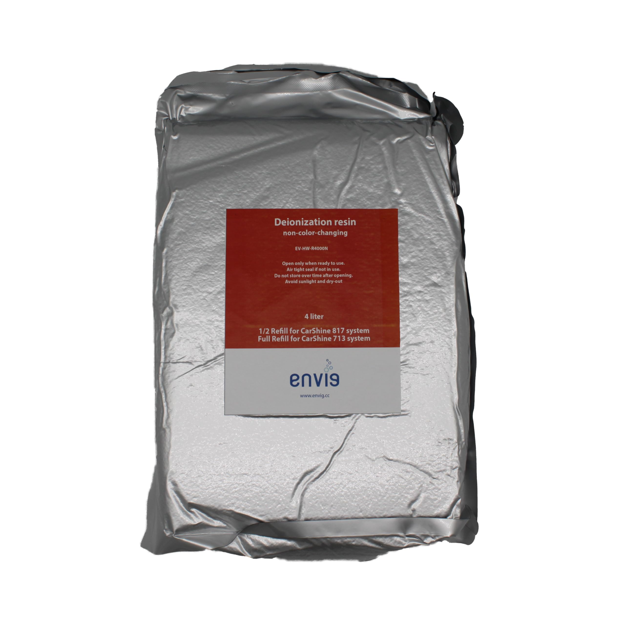 Envig Cartucho de filtro de resina DI de desionización de lecho mixto que no cambia de color (4L / 6.6 libras por paquete)