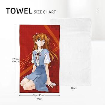 エヴァンゲリオン タオル アスカ エヴァンゲリオン レジャーバスタオル「プラグスーツアスカ