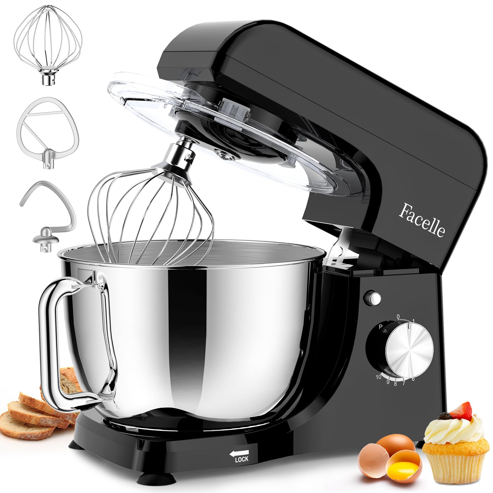 Facelle robot kuchenny SM1521 Black