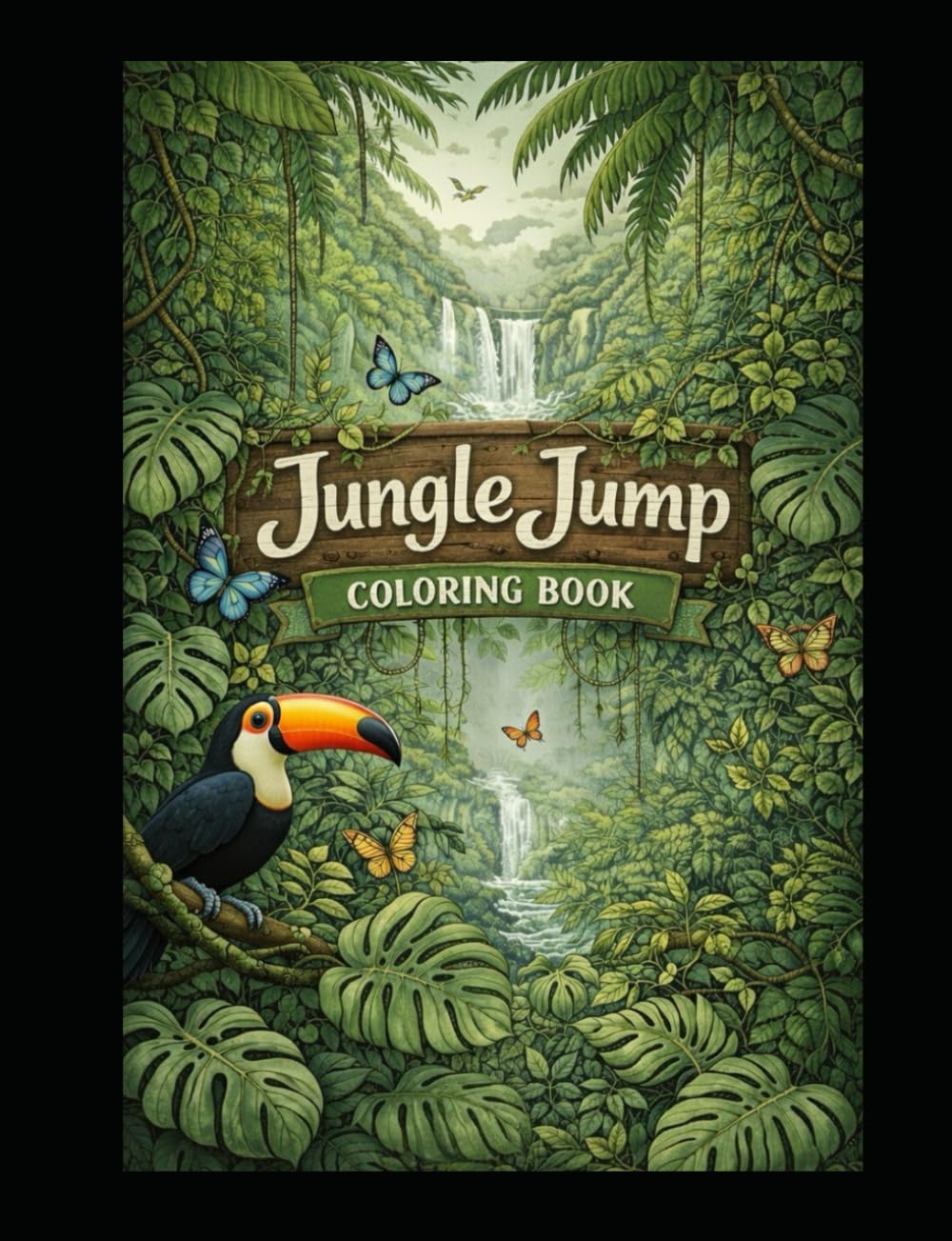 Jungle Jump: Coloring Book