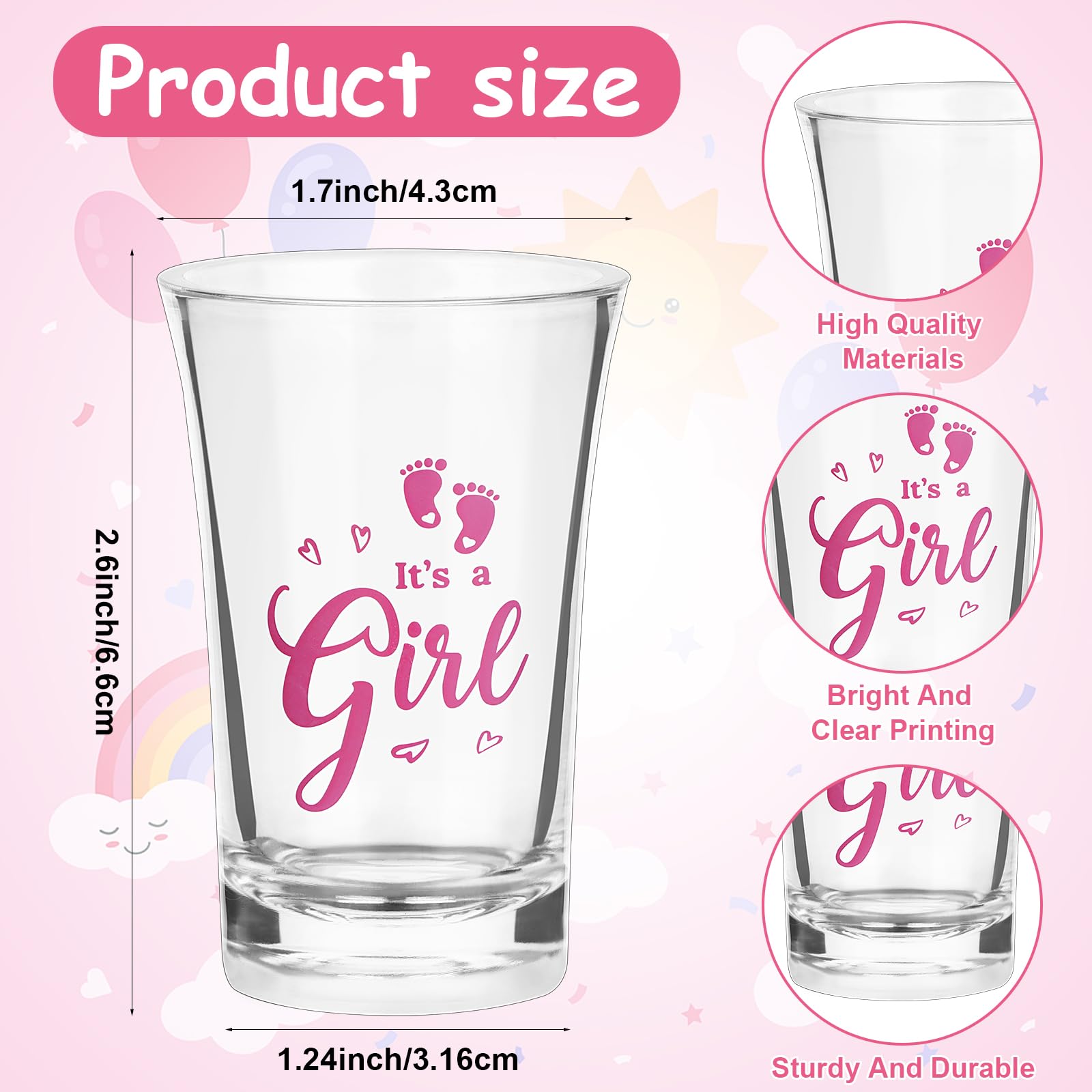 MTLEE 60 Sets Baby Shower Party Favors For Guests Baby Shower Gifts Tea Lights Candles With Thank Tags And Return Gift Bags For Boys Girls Birthday Gender Reveal Party Supplies(White,Animal