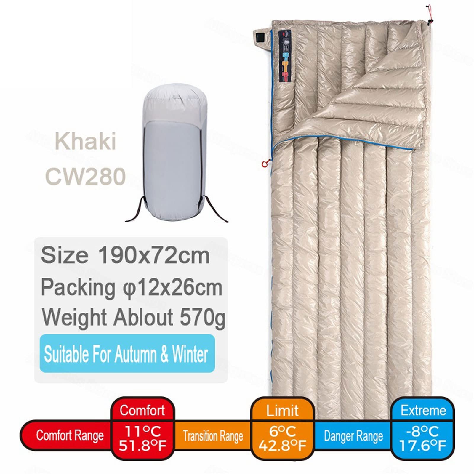 Schlafsäcke Schlafsack Ultraleicht Gänsedaunen Umschlag Typ Schlafsack Camping Outdoor Mini Warm