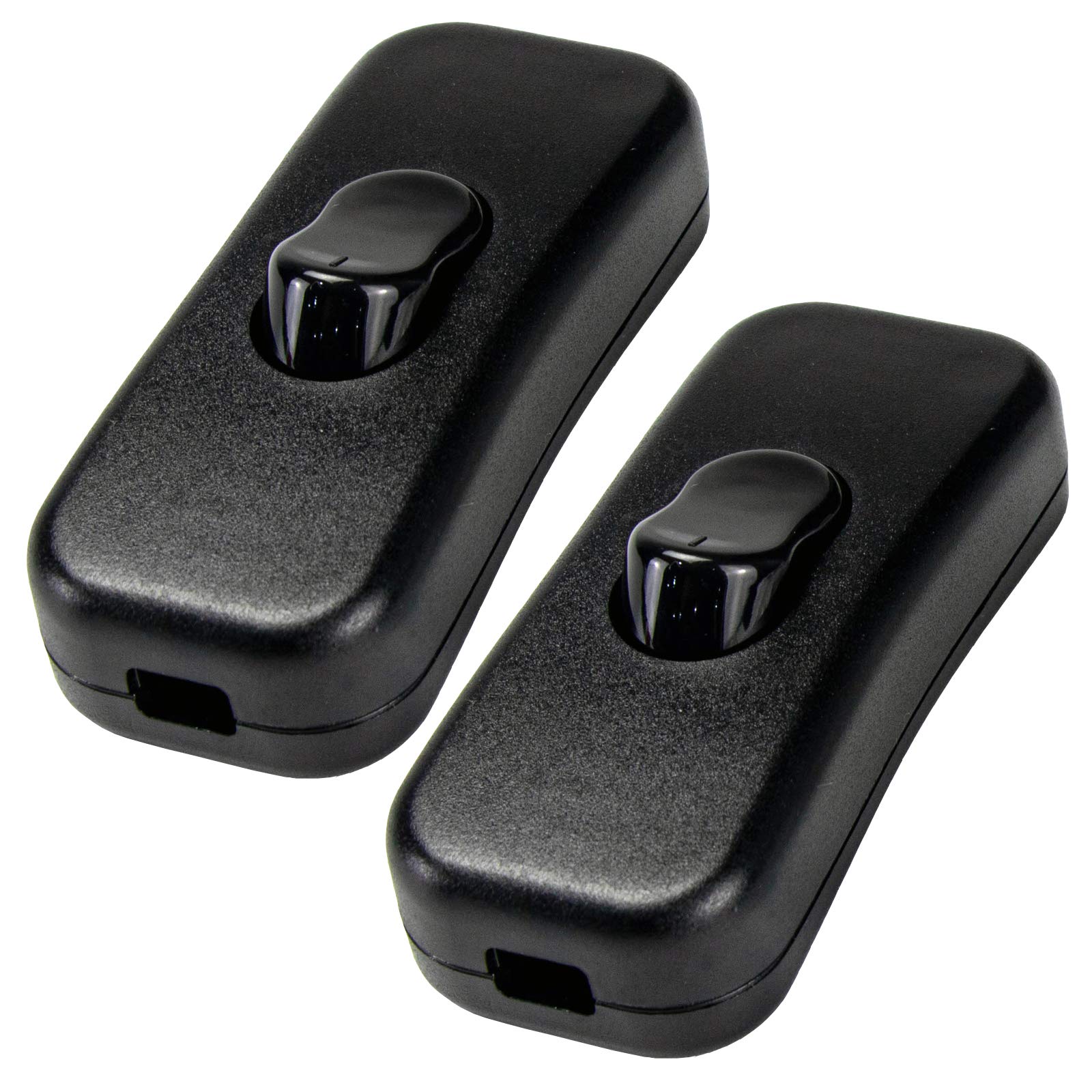 Photo 1 of 2Pack Inline Cord Switch, On/Off Lamp Control Appliance Switch for Bedroom Table Lamp Cord Desk LED Lights