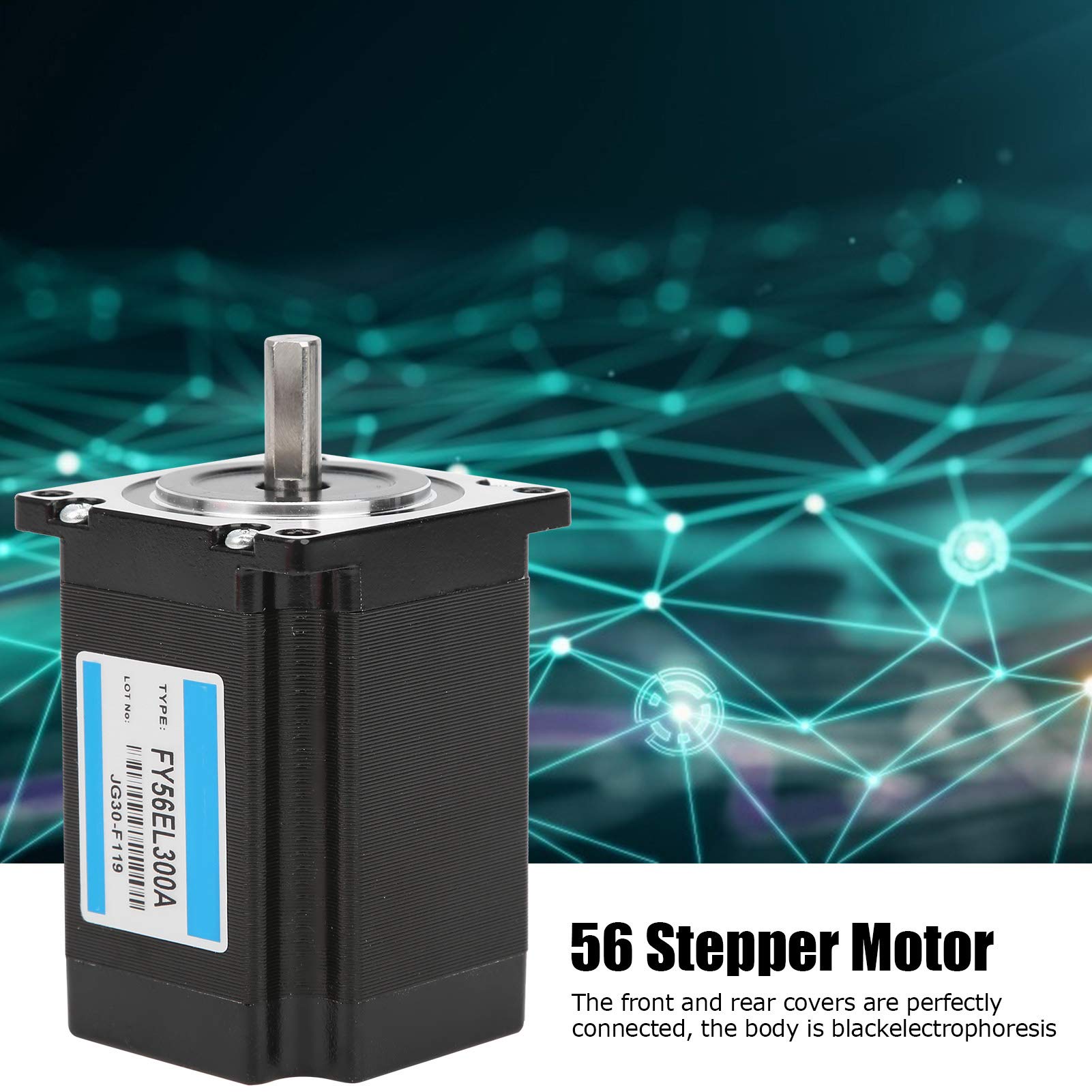 Motor eléctrico NEMA23, 2 fases, 56 pasos, 1,8°, 1,5 Nm, herramientas de repuesto para controlador paso a paso