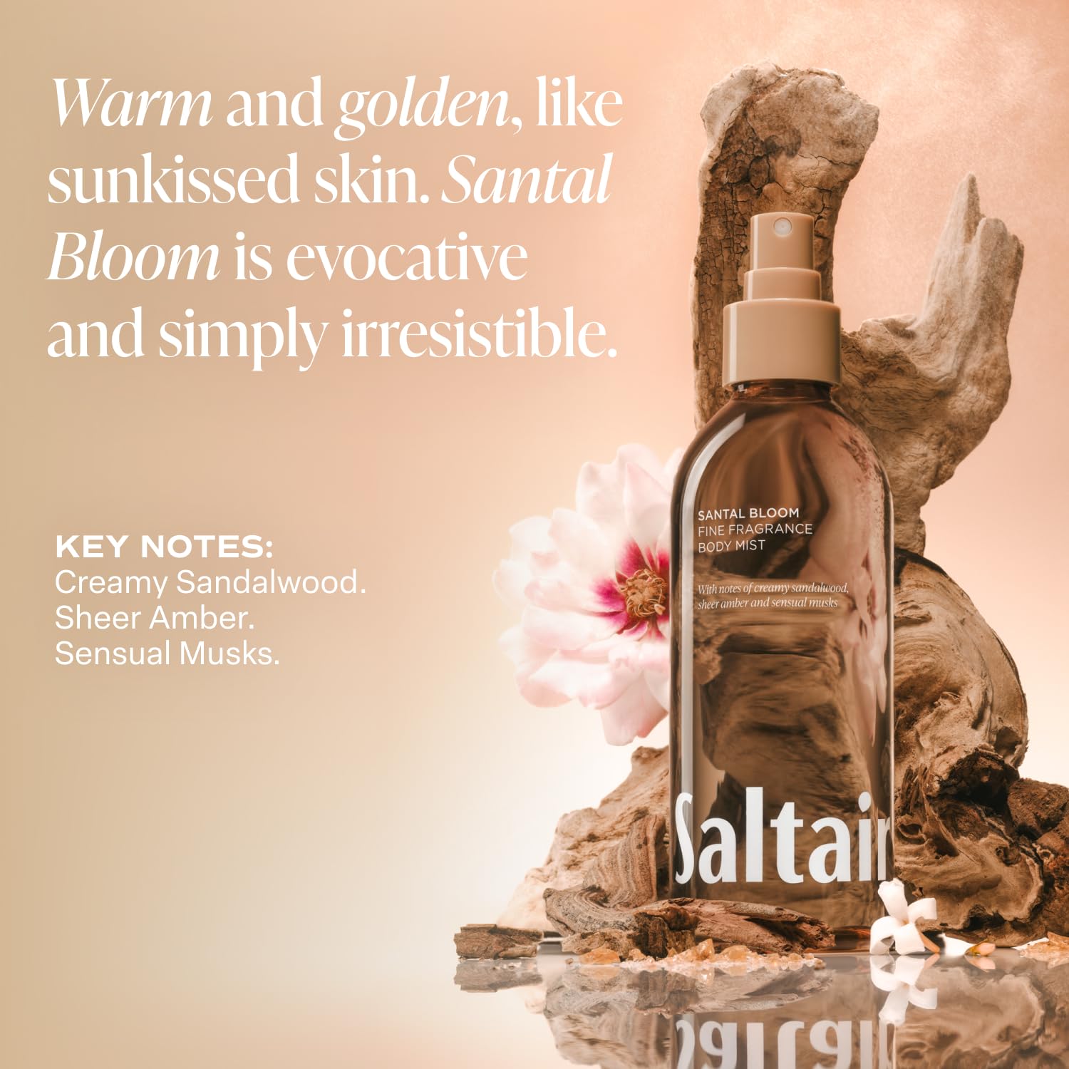 Saltair Body Mist 2 Pack - Fine Fragrance, Lightweight Body Spray Mist with Santal Bloom Scent. Long Lasting Perfume Mist. 2x 8oz Bottles - Image 5