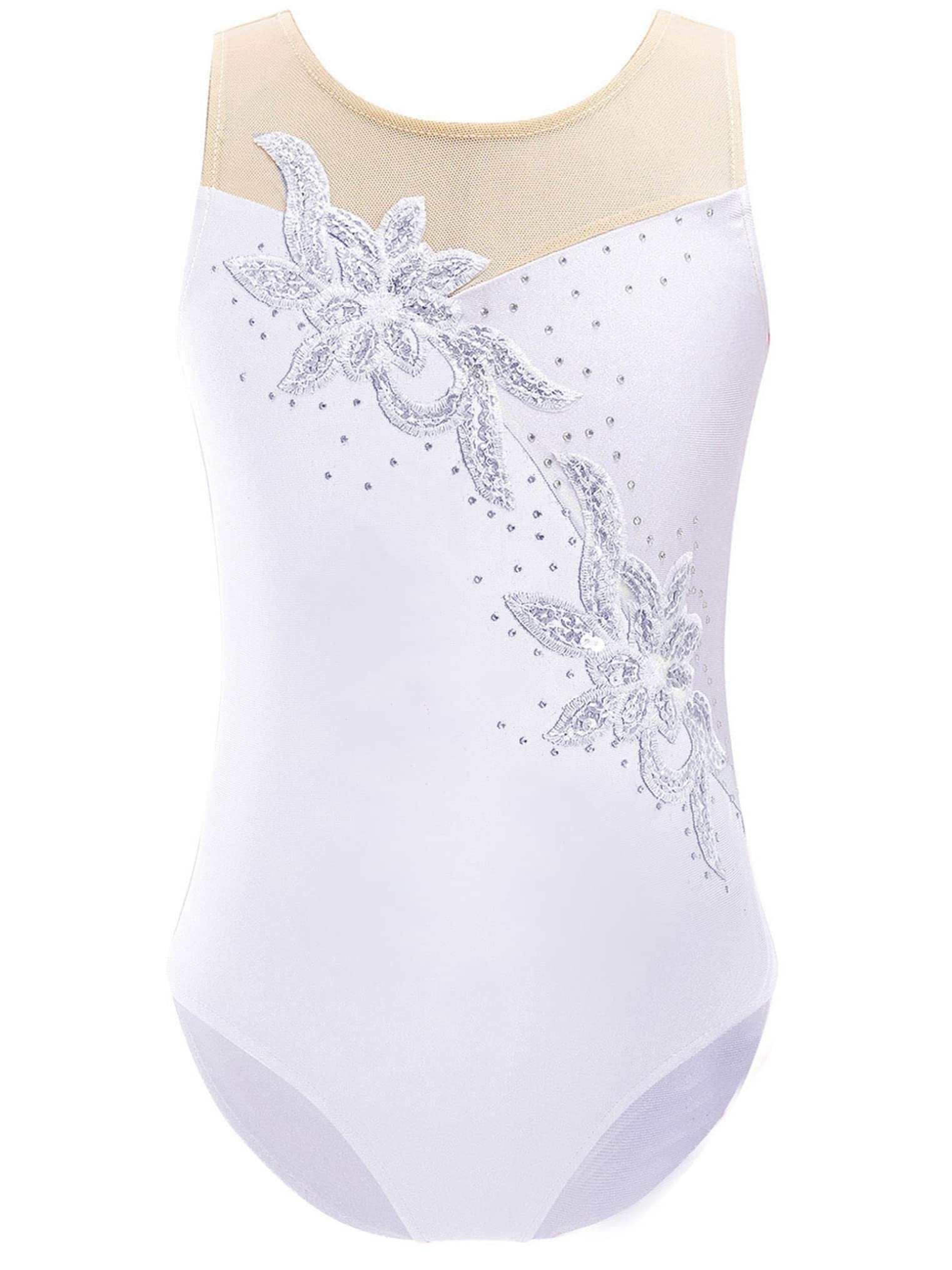 Costume Patinage Artistique Homme - Justaucorps Strass Et Pantalon à Franges, Taille M à XXL - 3