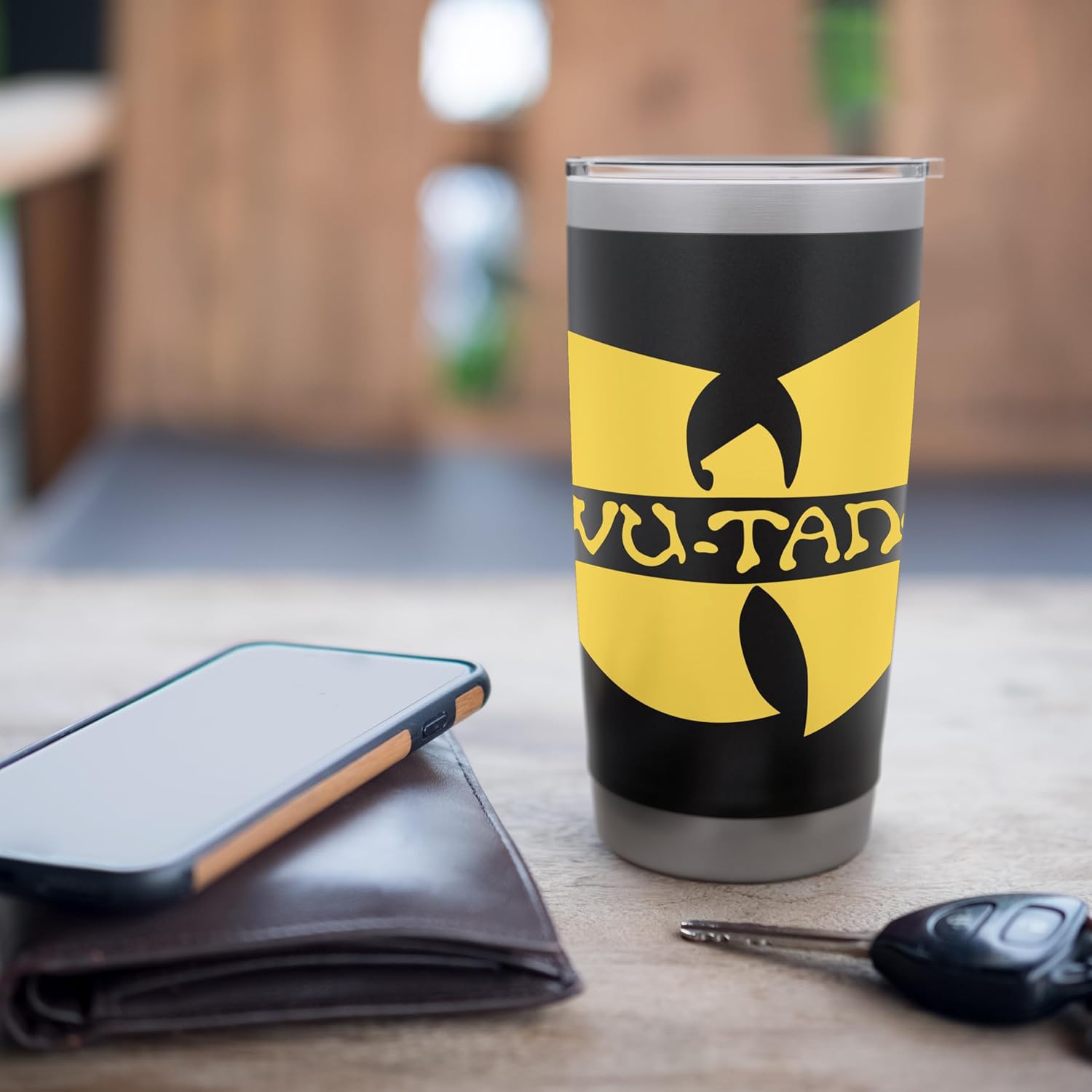 Classic Wu Logo Stainless Steel Insulated Tumbler - Image 7