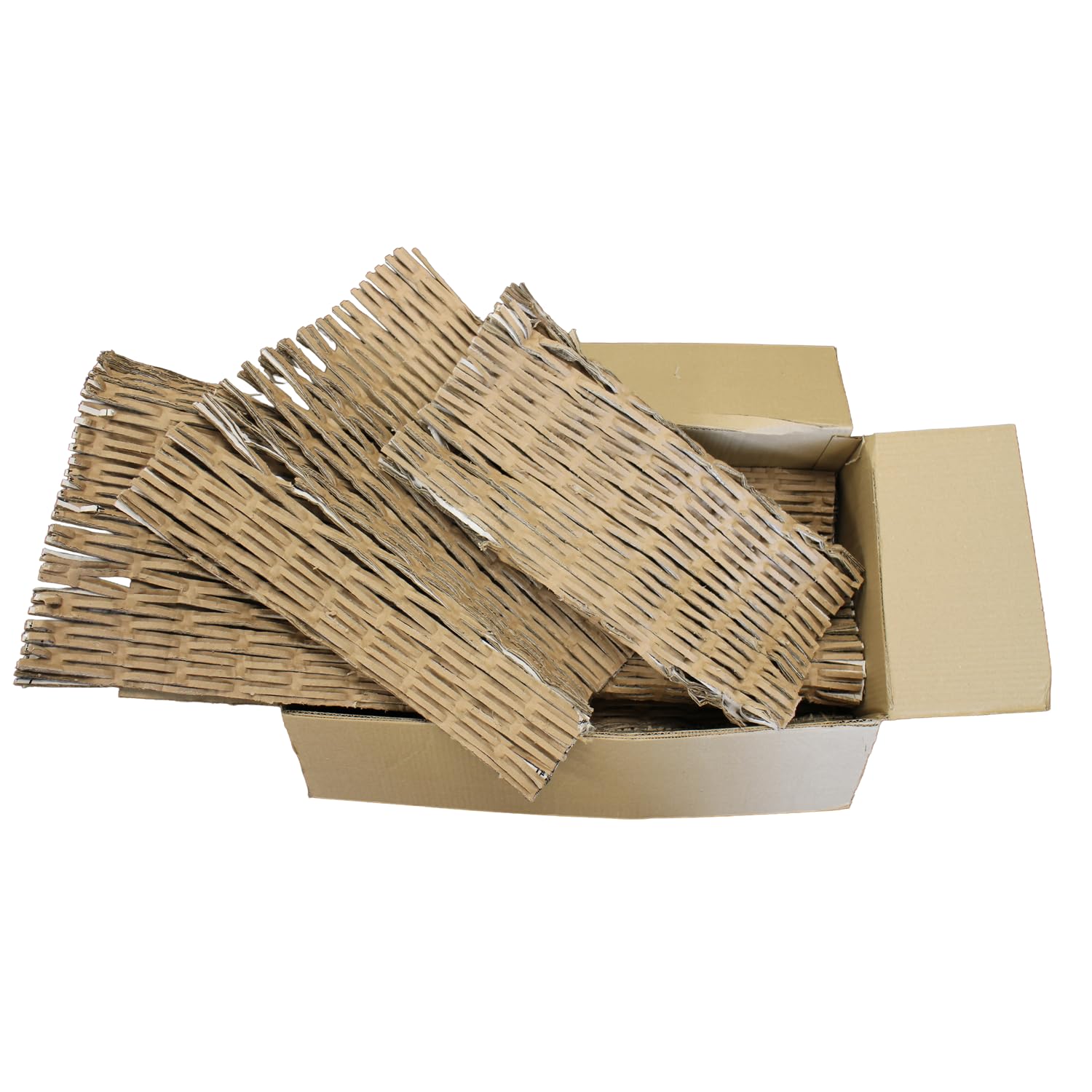 Green Shredded Cardboard Packaging 10Kg - Loose Void Fill - Perfect Bubble Wrap Alternative