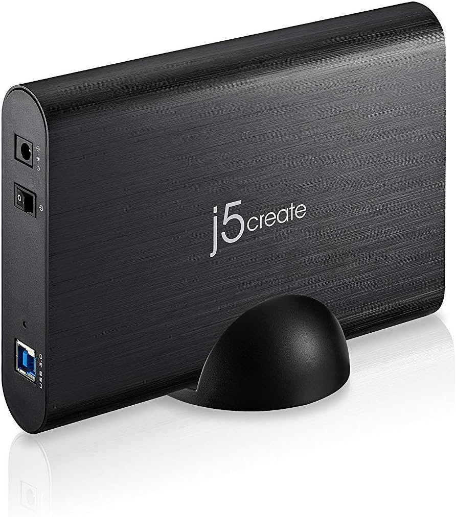 j5create 3.5 Inch SATA to USB 3.0 External Hard Drive Enclosure