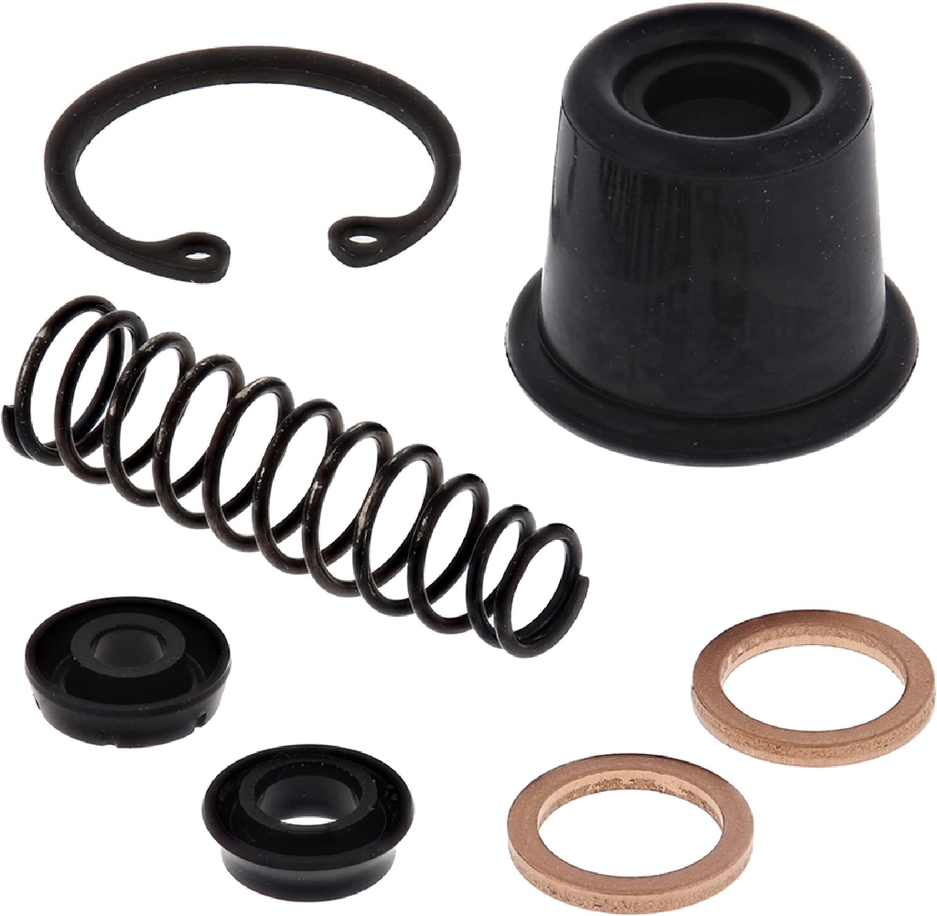 Racing 18-1019 Master Cylinder Rebuild Kit Rear Compatible with/Replacement For Yamaha Wr250F 2003-2017