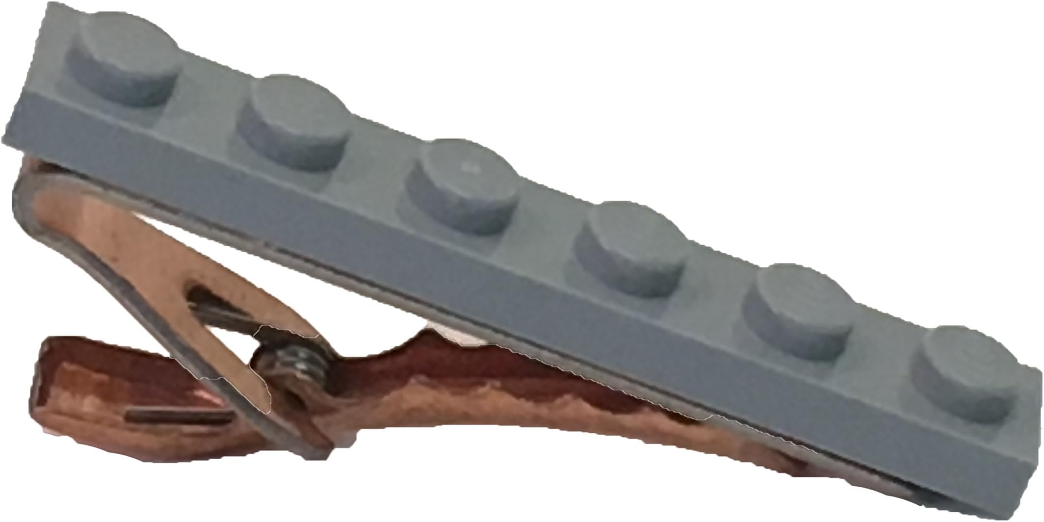 Minifig Designs Lego Tie Bar Clip in Gift Box - Grey