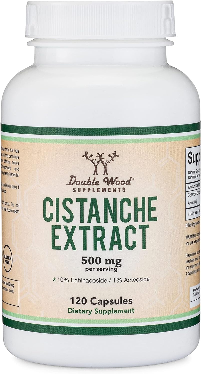 CISTANCHE TUBULOSA EXTRACT 500MG PER SERVING (120 CAPSULES) CISTANCHE TESTOSTERONE SUPPLEMENT FOR MEN (STANDARDIZED TO CONTAIN ECHINACOSIDES AND ACTEOSIDES) (B0D6BT38C3) Amazon Price History, Amazon Price Tracker