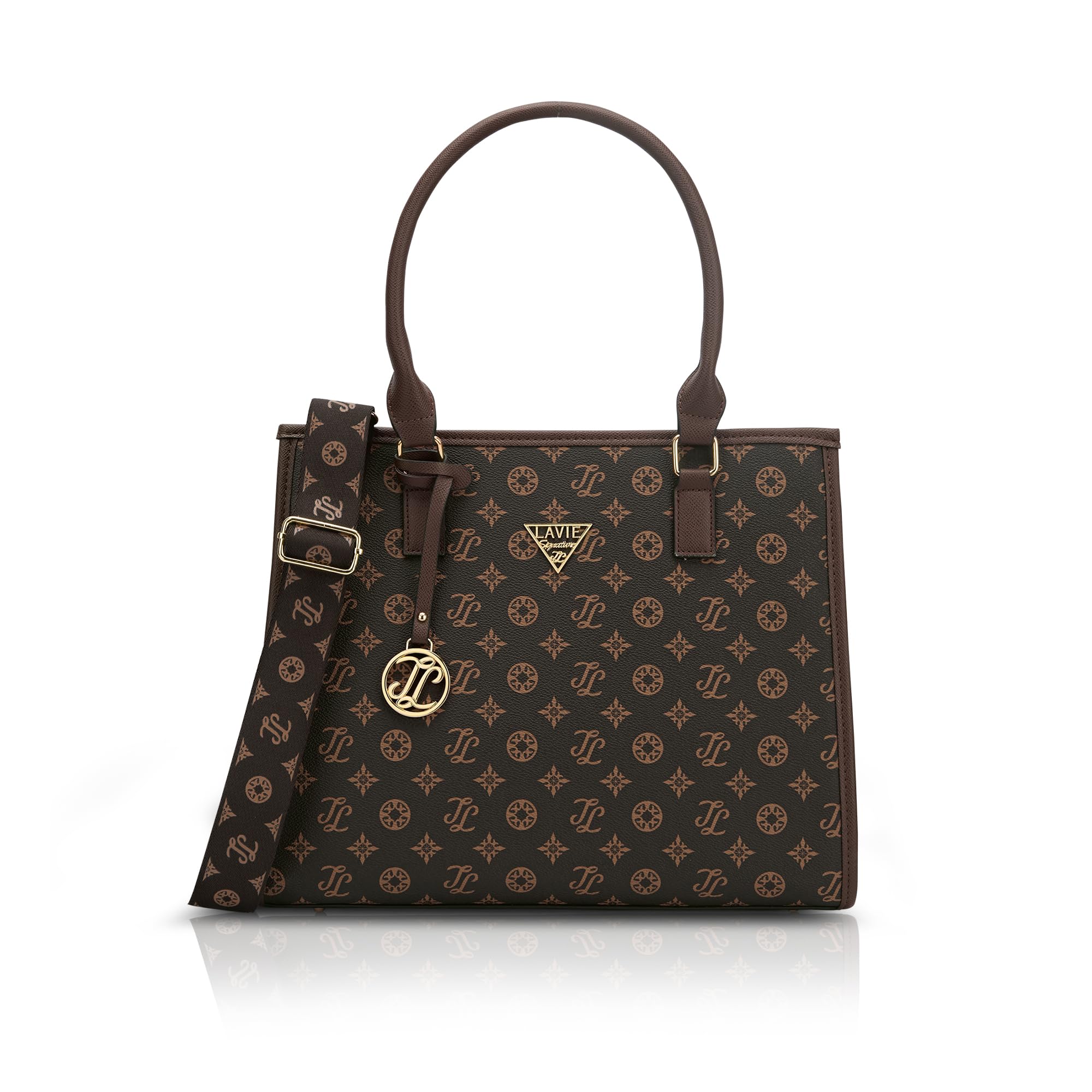 lavie signature Women's Benton Tote Bag for Women | Tote Handbag for Work | Ladies purse | Stylish Shoulder Bag | Gift for Women-picture-39