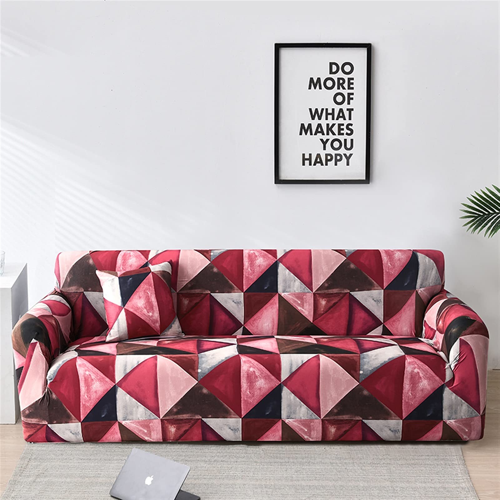 Funda elástica de sofá de 1 2 3 4 plazas toalla protectora de sillón plaid