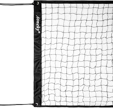Aoneky 32ft/21ft/15ft Portable Volleyball Net for Beach Pool