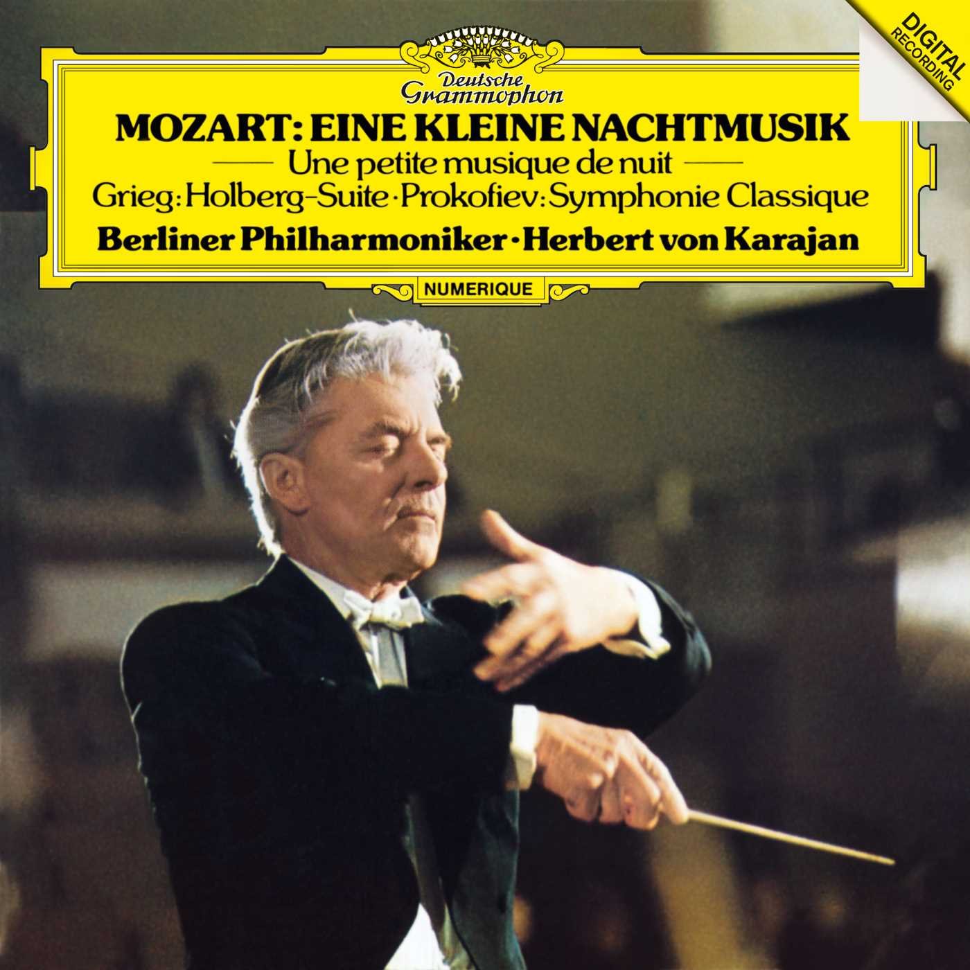 Eine Kleine Nachtmusik / Holberg Suite [Audio CD] Mozart, Wolfgang Amadeus; MOZART, WOLFGANG AMADEUS and Karajan, Herbert von