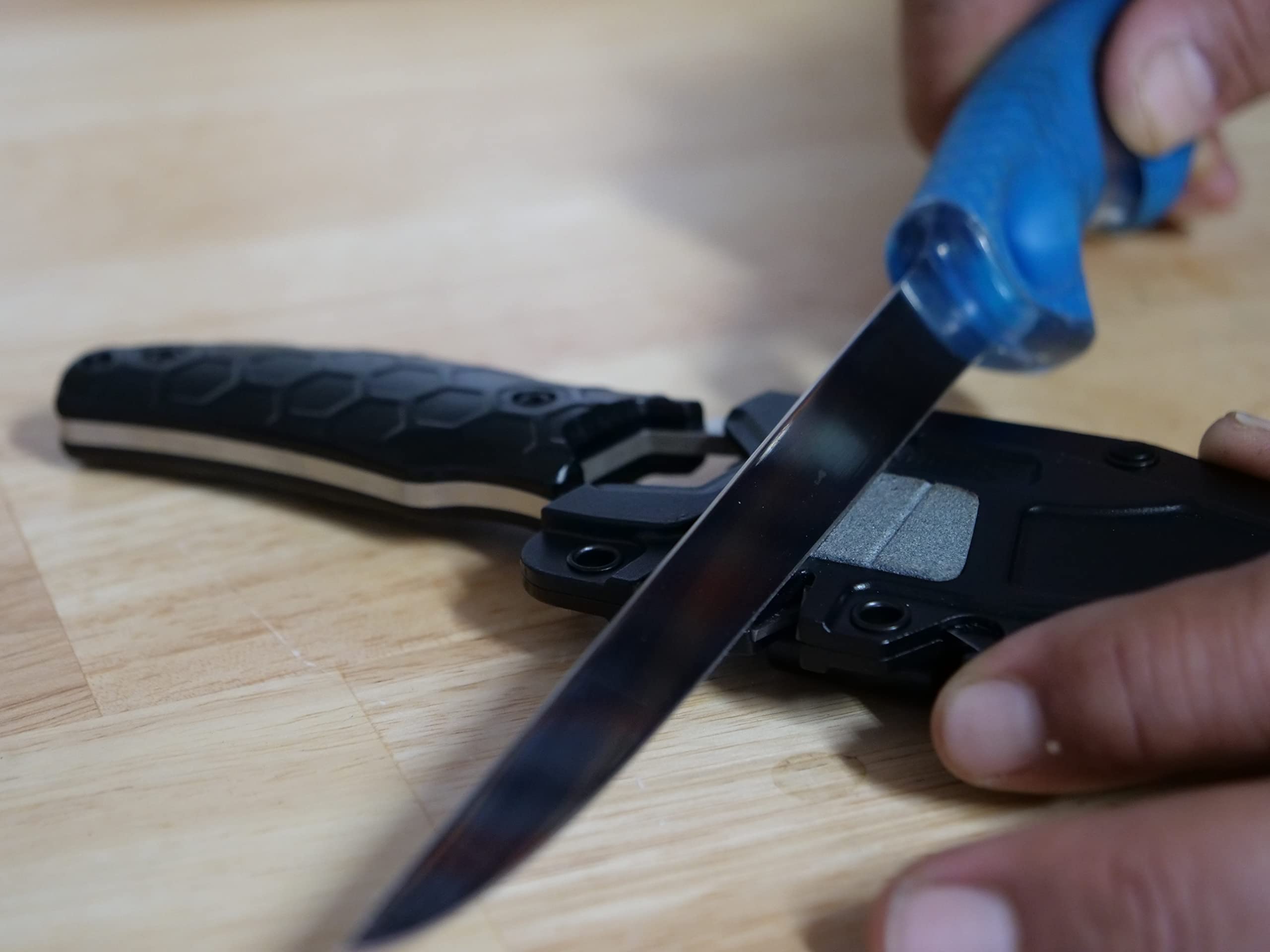 Camillus Comb 7.25" Clip Point Blade Durable Corrosion-Resistant 420 Stainless Steel Outdoor Survival Hunting Fishing Camping Fixed Blade Knife, Molded Sheath with 4 Additional Functions Included