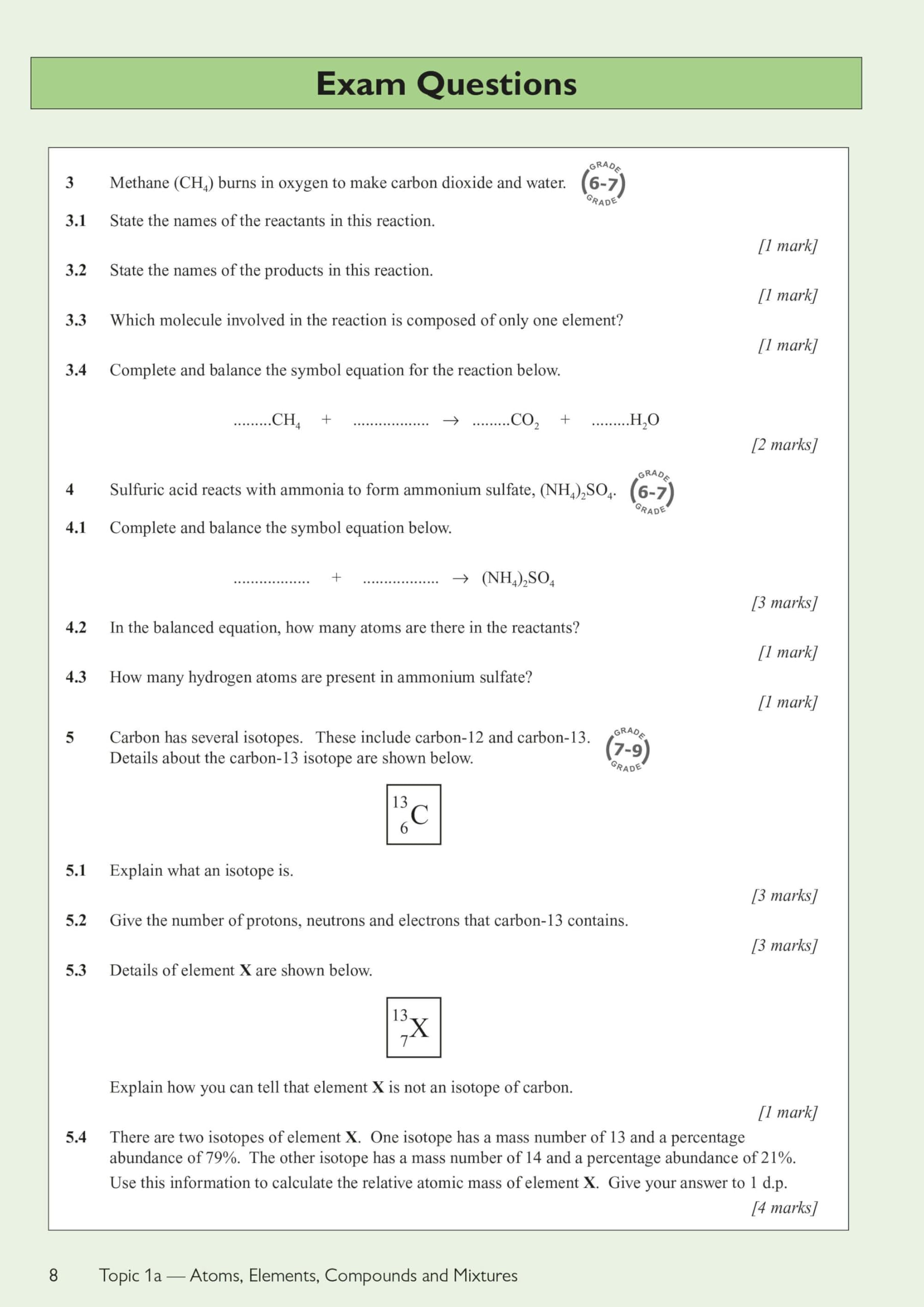 Grade 9 1 GCSE Chem AQA Comp Rev & Pract - Image 16