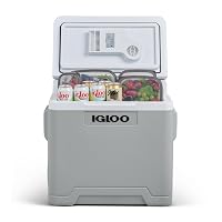 IGLOO IE42 AC/DC Frigorifero Elettrico da 42 litri, Mini Frigorifero per Auto e Presa