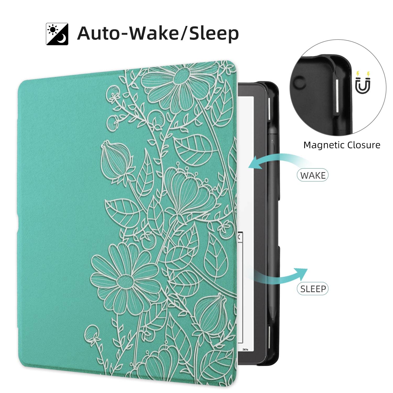 WALNEW Case for 10.2-inch Kindle Scribe (2024/2022 Released), Slim