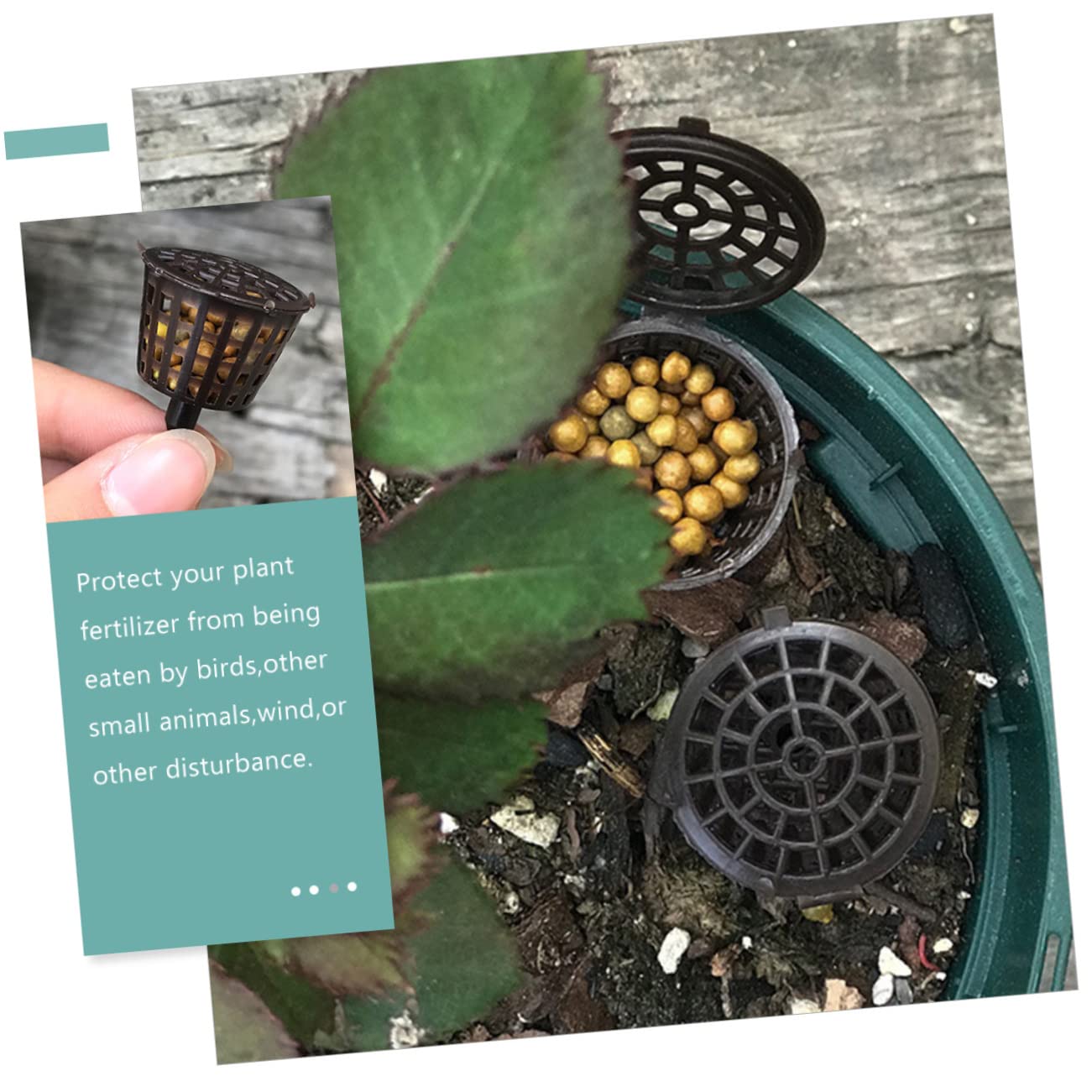 POPETPOP 150pièces Boîte à Engrais Pour Plantes Pot Fertilisation Automatique Bonsai Outils De Jardinage Et Réutilisables