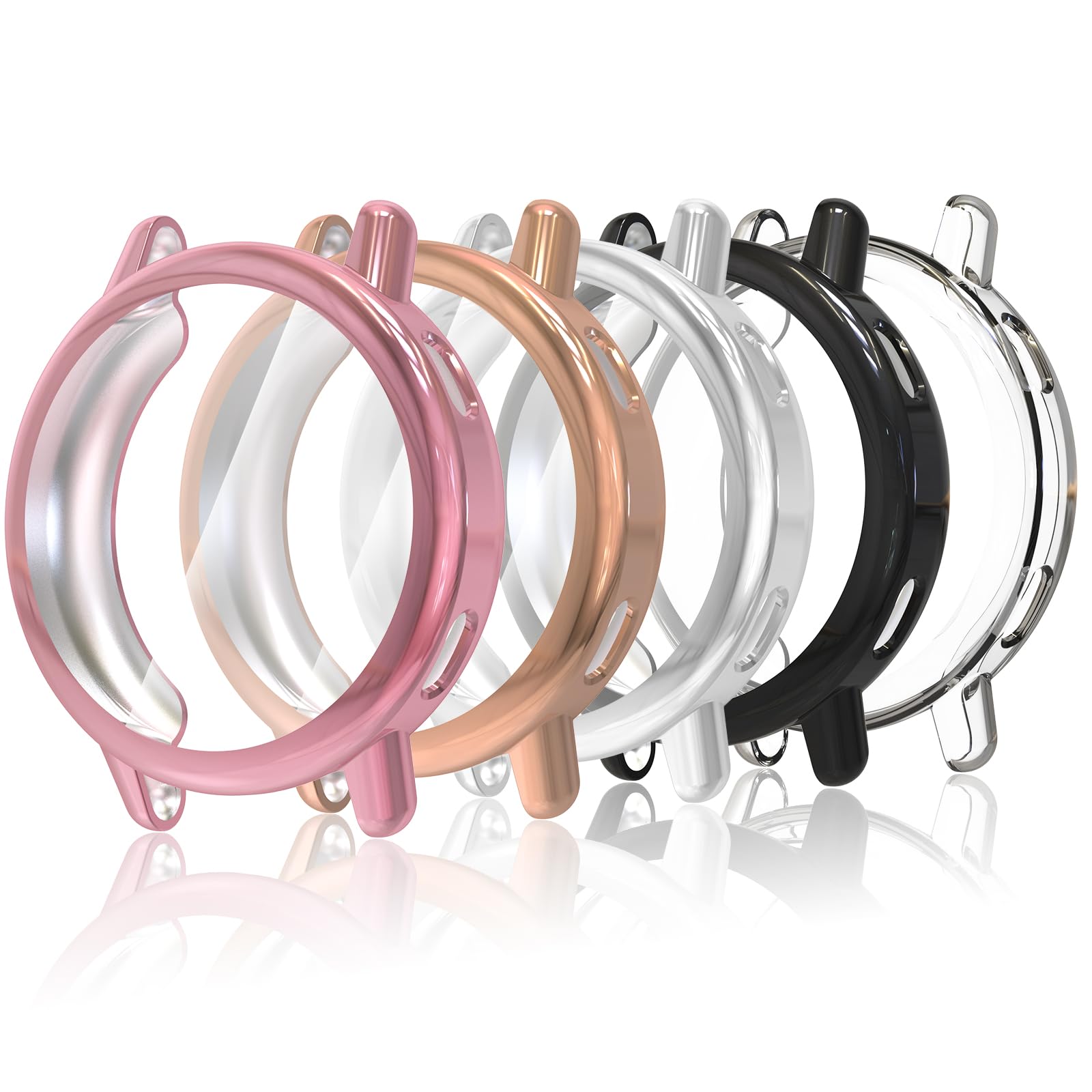 Simpeak 【5枚組】Garmin Vivoactive 5 対応 保護ケー…