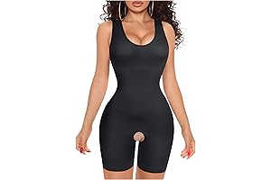 Gotoly Open Crotch Bodysuit Shapewear
