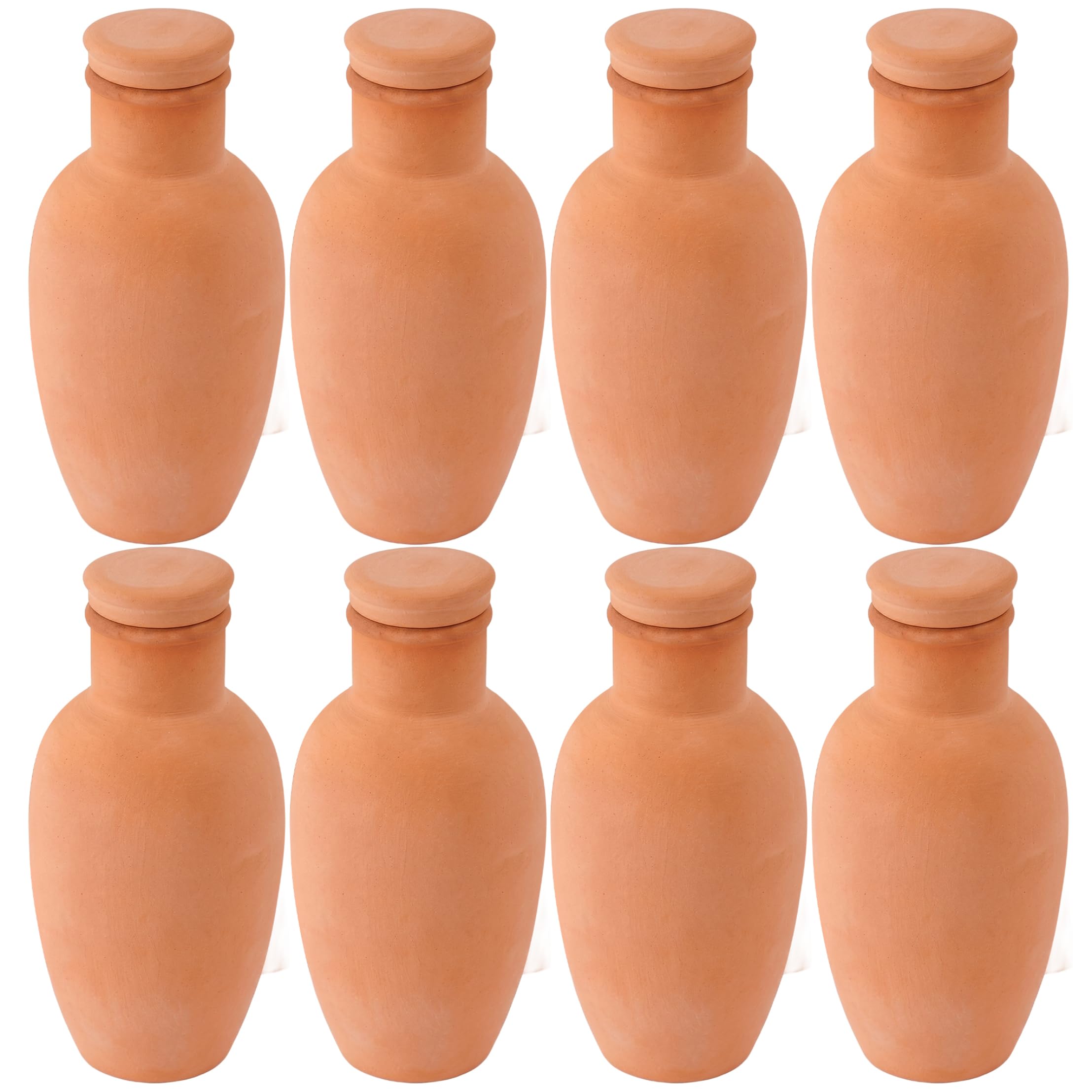 Pots d'arrosage en Terre Cuite, 4 Pointes d'arrosage en Terre Cuite pour Plantes en Pot 'intérieur et 'extérieur |.Pointes 'Auto-Plantation