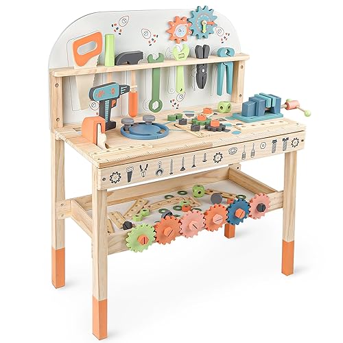 Immagine del prodotto Giocattoli Bambino Banco da Lavoro per Bambini Attrezzi Bambini Giochi in Legno Giochi Bambini 3 4 5 6 Anni Regalo Bambino