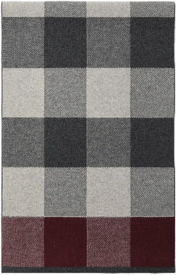 Men's business scarves, leisure travel plaid stripes, warm autumn and winter