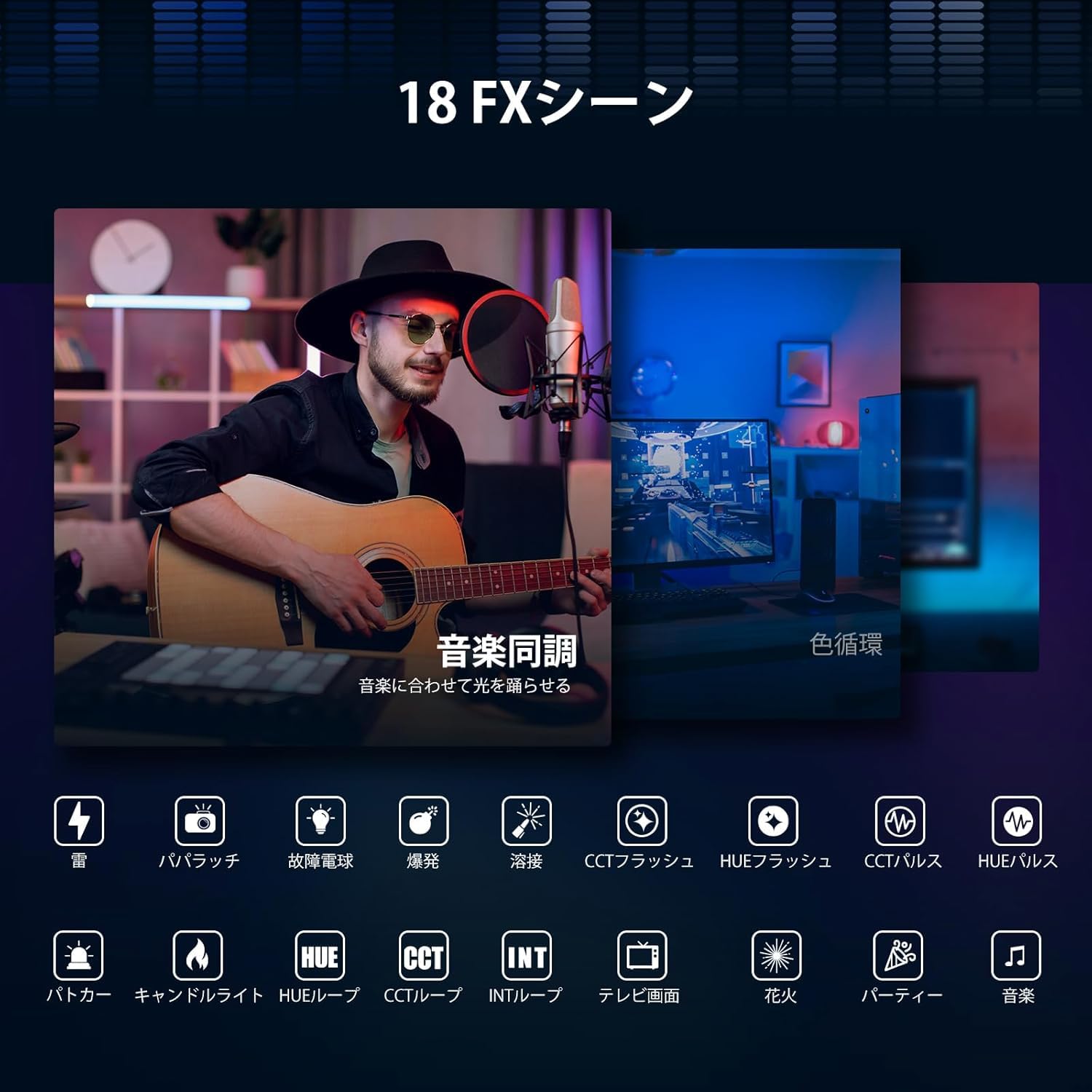 Amazon.co.jp: NEEWER RGB LEDビデオライト パネルライト 15.5