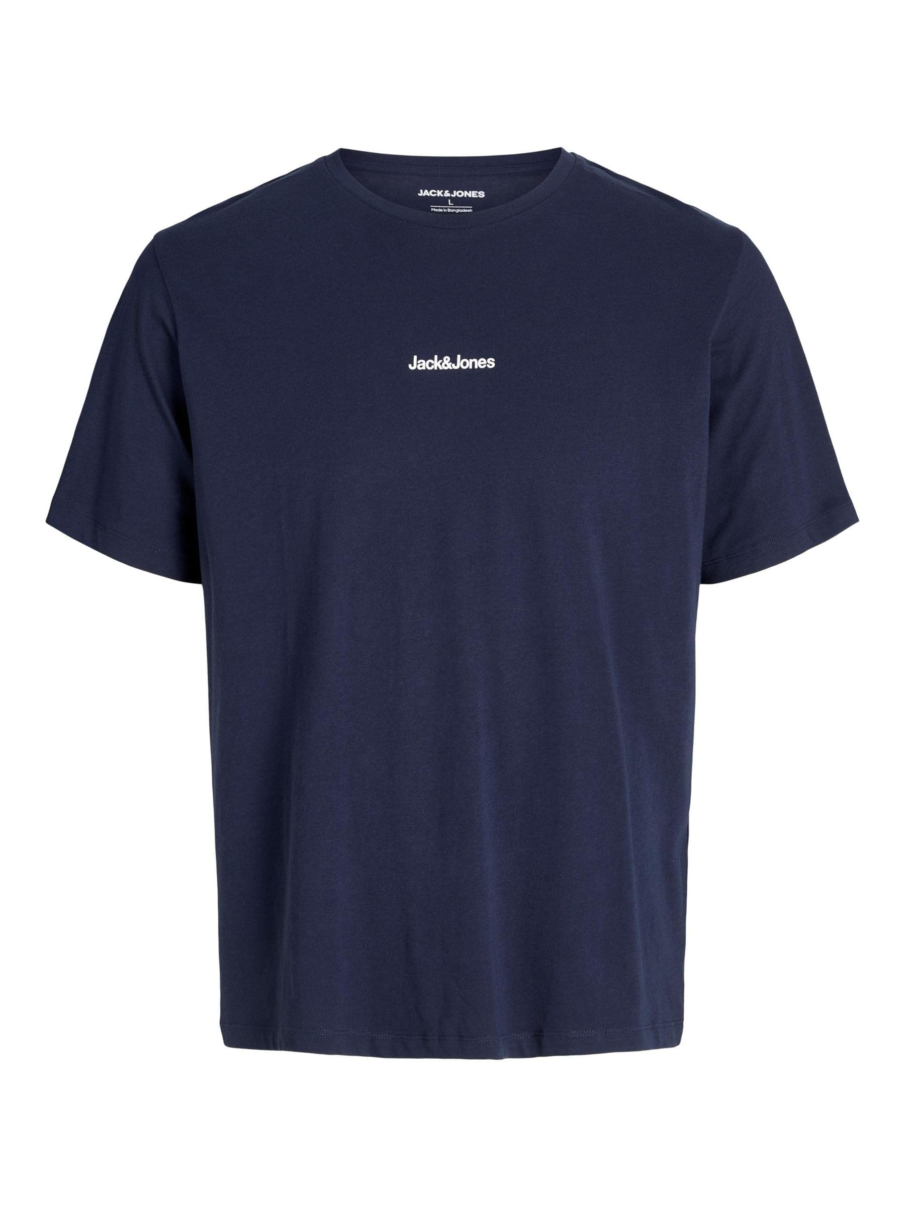 JACK & JONES Men's Jjmine Tee SS Crew Neck Jnr, Blazer Navy, 16 Years