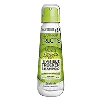 Garnier Shampoo Secco, Invisible, Anti Piastra, Capelli Grassi con Volum-Boost, Profumo Fresco Agrumi Yuzu Lemon, Fructis, 100 ml