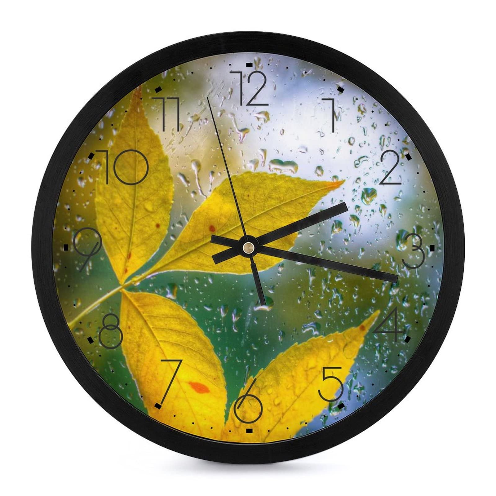 Pendule murale silencieuse à mouvement quartz pour maison et école