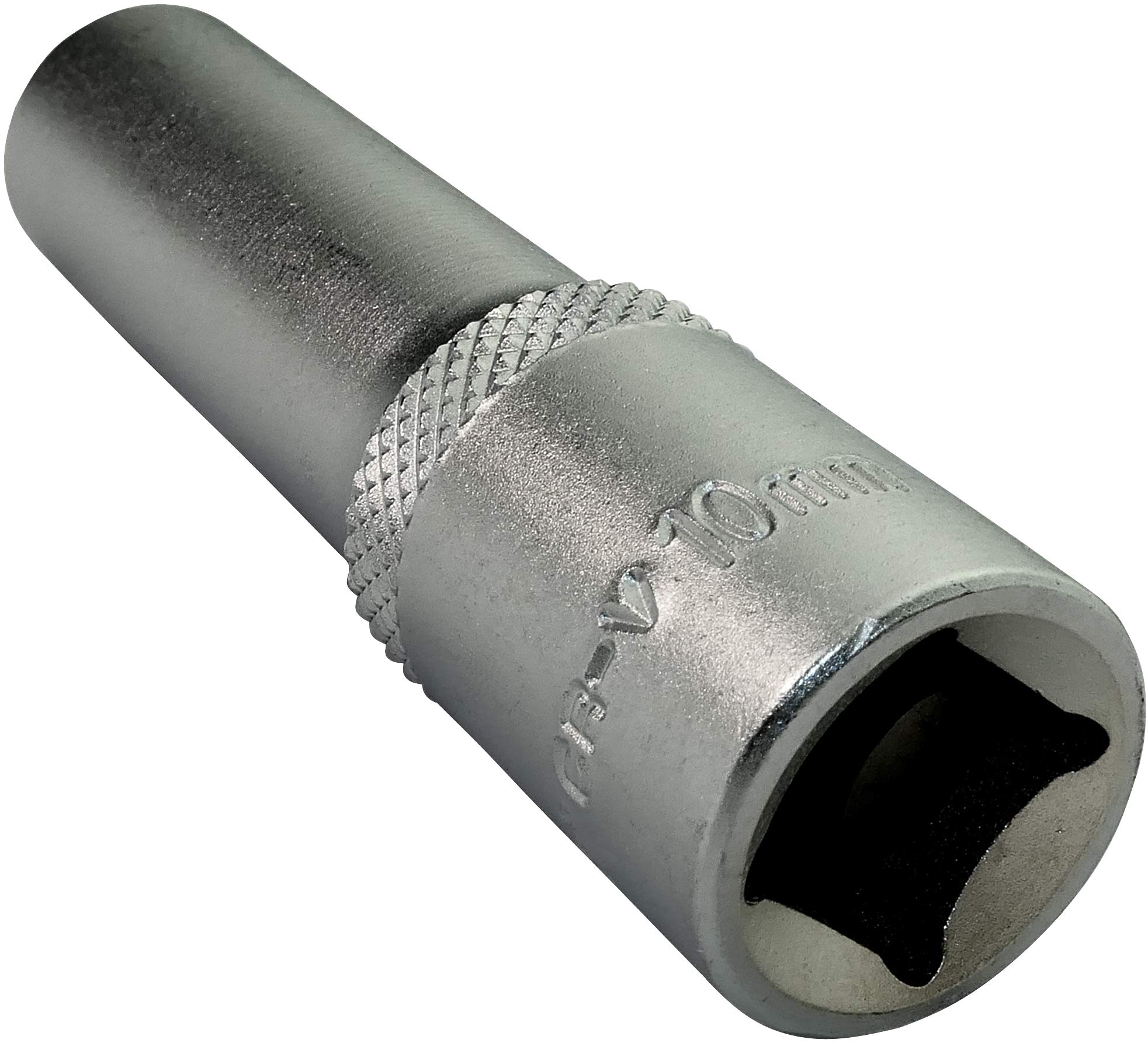 AERZETIX Bussola Allungata 1/4x10 Mm 6 Lati In Acciaio CR-V Per Chiave A Cricchetto