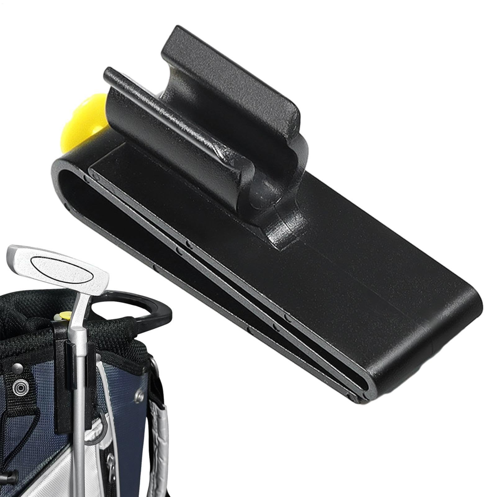 Clip pour sac de golf sur support putter - Golf Putter Clip | Support de putters multifonctionnel avec marqueur de balle - supports léger pour poignée de parapluie, perche à selfie, canne et