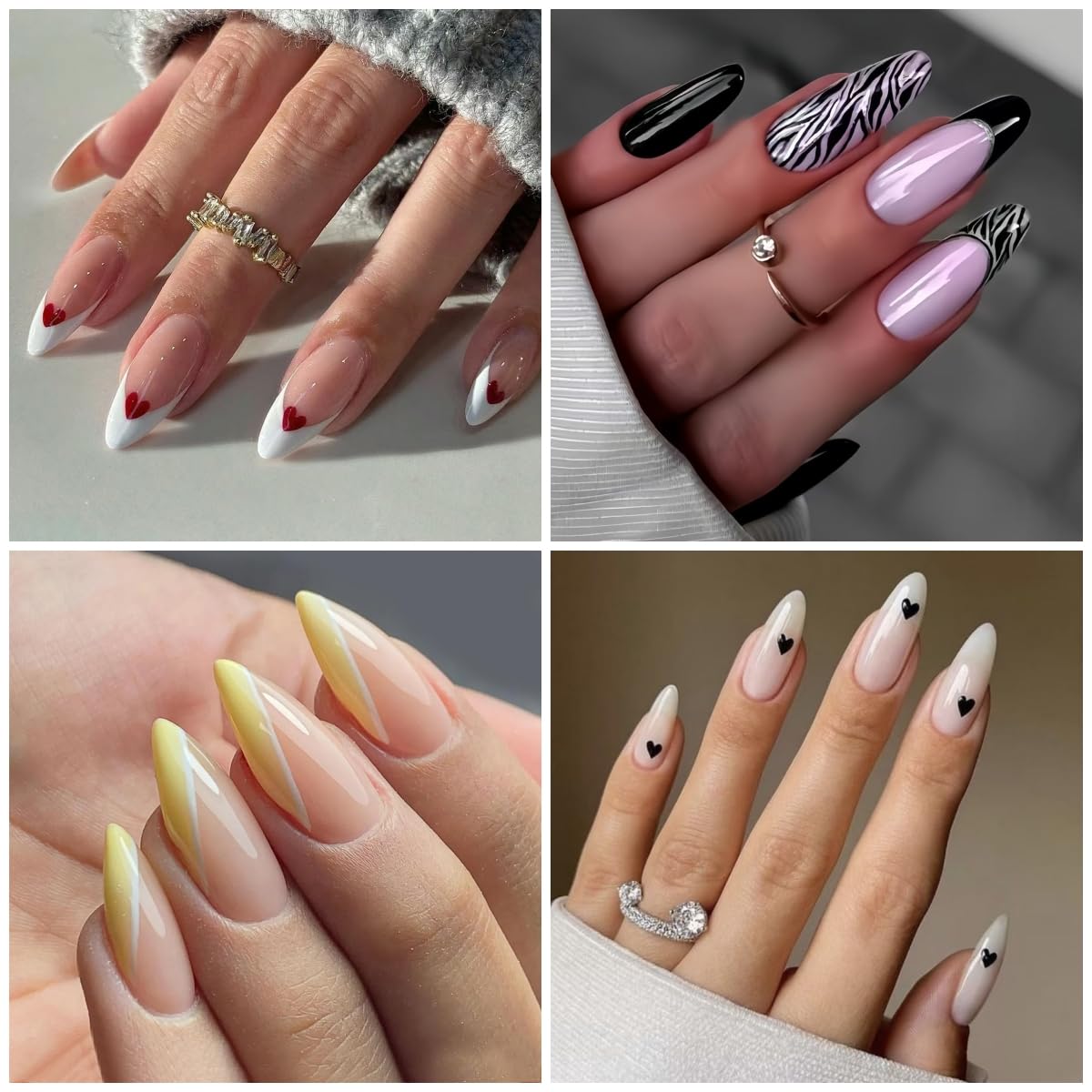 Zestaw 120 form Dual Nail Forms, 12 foremek w kształcie kropli wody, przedłużanie paznokci, przedłużenie paznokci z dwupunktowym pędzelkiem do paznokci, klipsami do paznokci i pilnikiem do