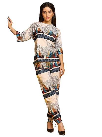 Womens Lycra Pajama Sets Sweatshirt with Sleepwear Nightwear & Workout Clothes Gym Wea TracksuitsYoga Jogging Track