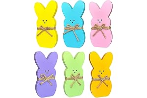 Charming Wooden Peep Decorations: Festive Easter Accents for Your Home Decor