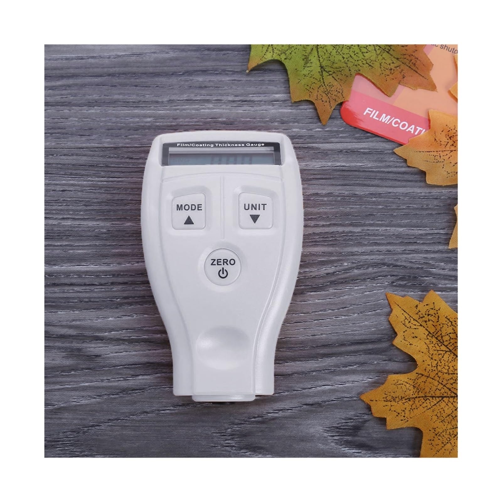 LNHHG Paint Thickness Gauge, Thickness Gauge Coating Painting Tester Iron-based Film Thick Meter Tools(Bianco)