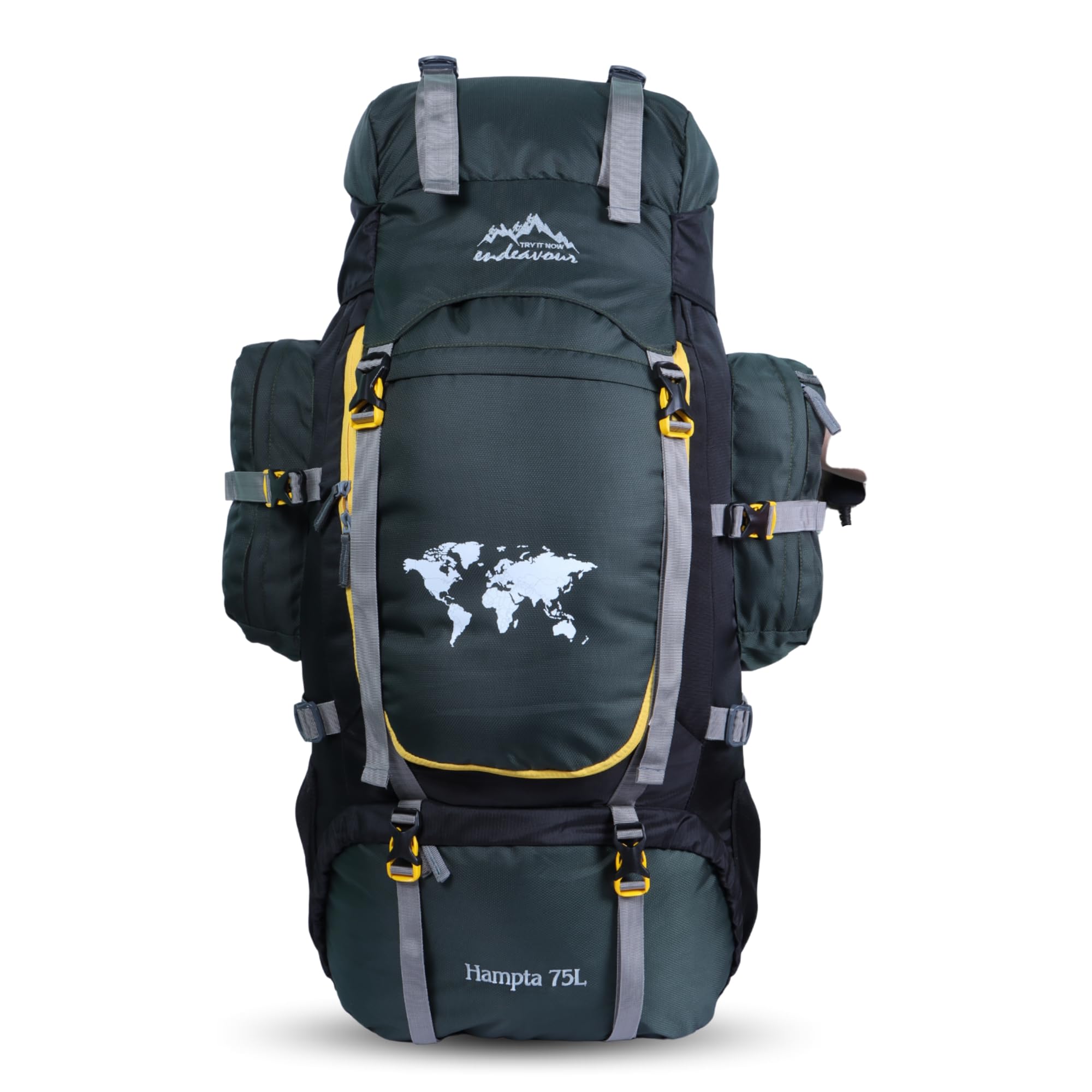 Endeavour HAMPTA 75 Ltr Rucksack for Trekking and Travel | Water Repellent | Rain Cover | 2 Year Warranty-image-30