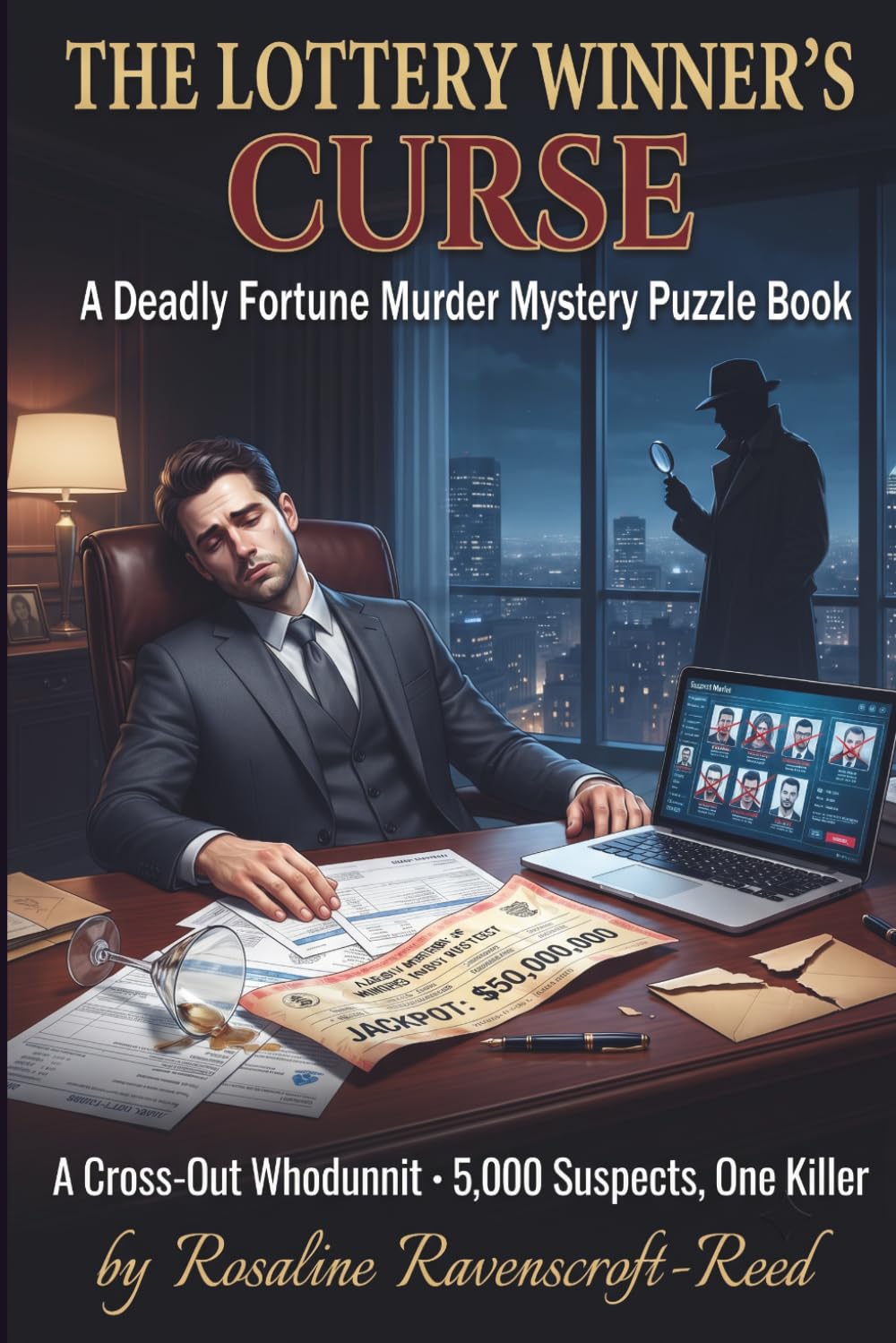 The Lottery Winner’s Curse: A Deadly Fortune Murder Mystery Puzzle Book: A Cross-Out Whodunnit · 5,000 Suspects, One Killer
