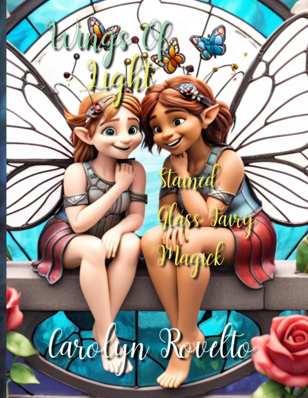 Wings of Light: Stained Glass Fairy Magic