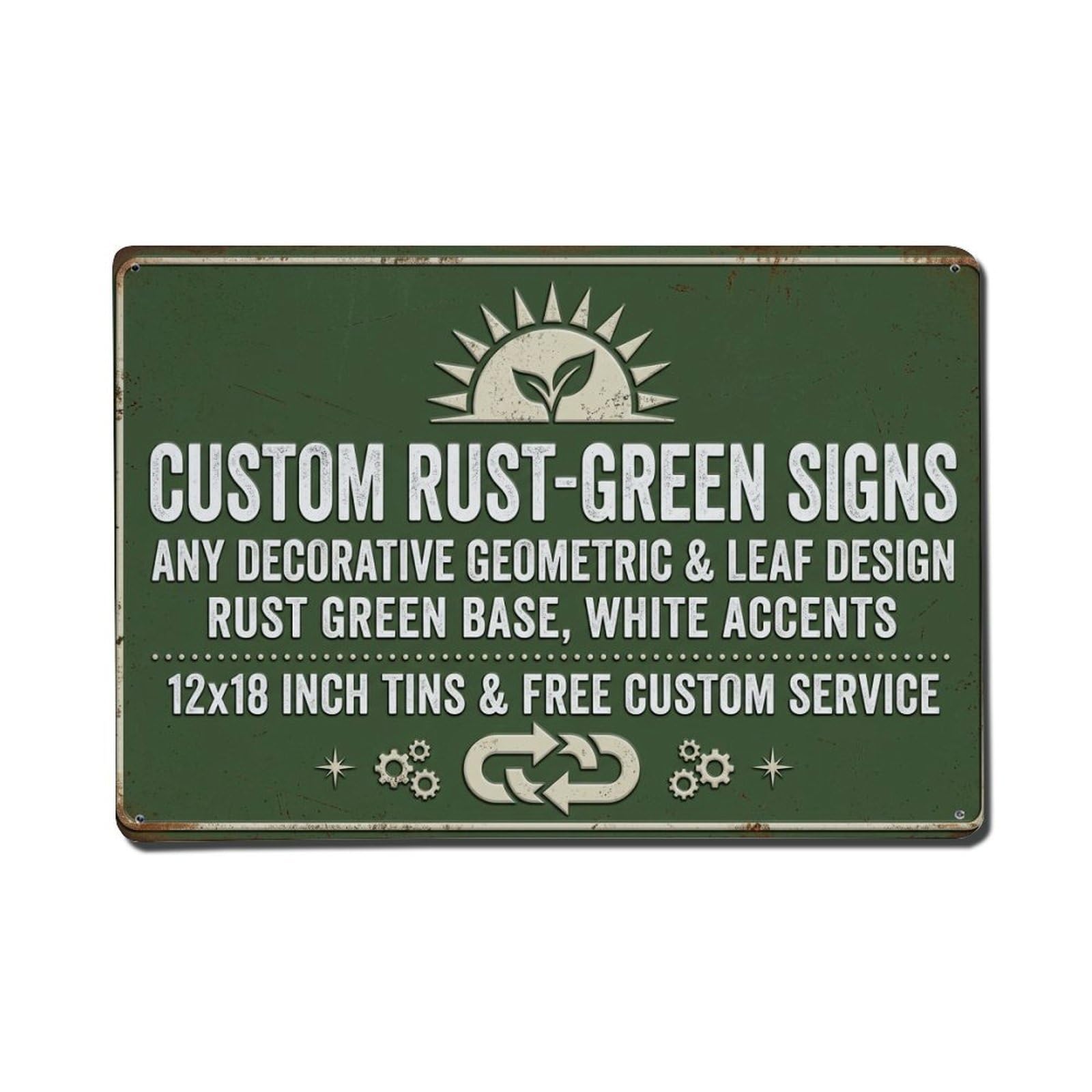 Fresh Start Today Decor Retro Motivational Slogans Vintage Metal Tin Sign Plaque Wall Decor for Cafe, Club, Garden Metal Poster 8x12Inch