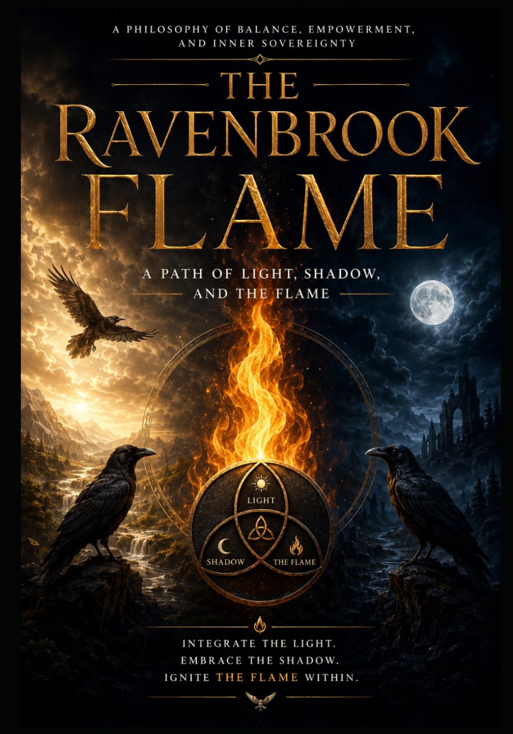 The Ravenbrook Flame: A Philosophy of Light, Shadow, and Inner Sovereignty