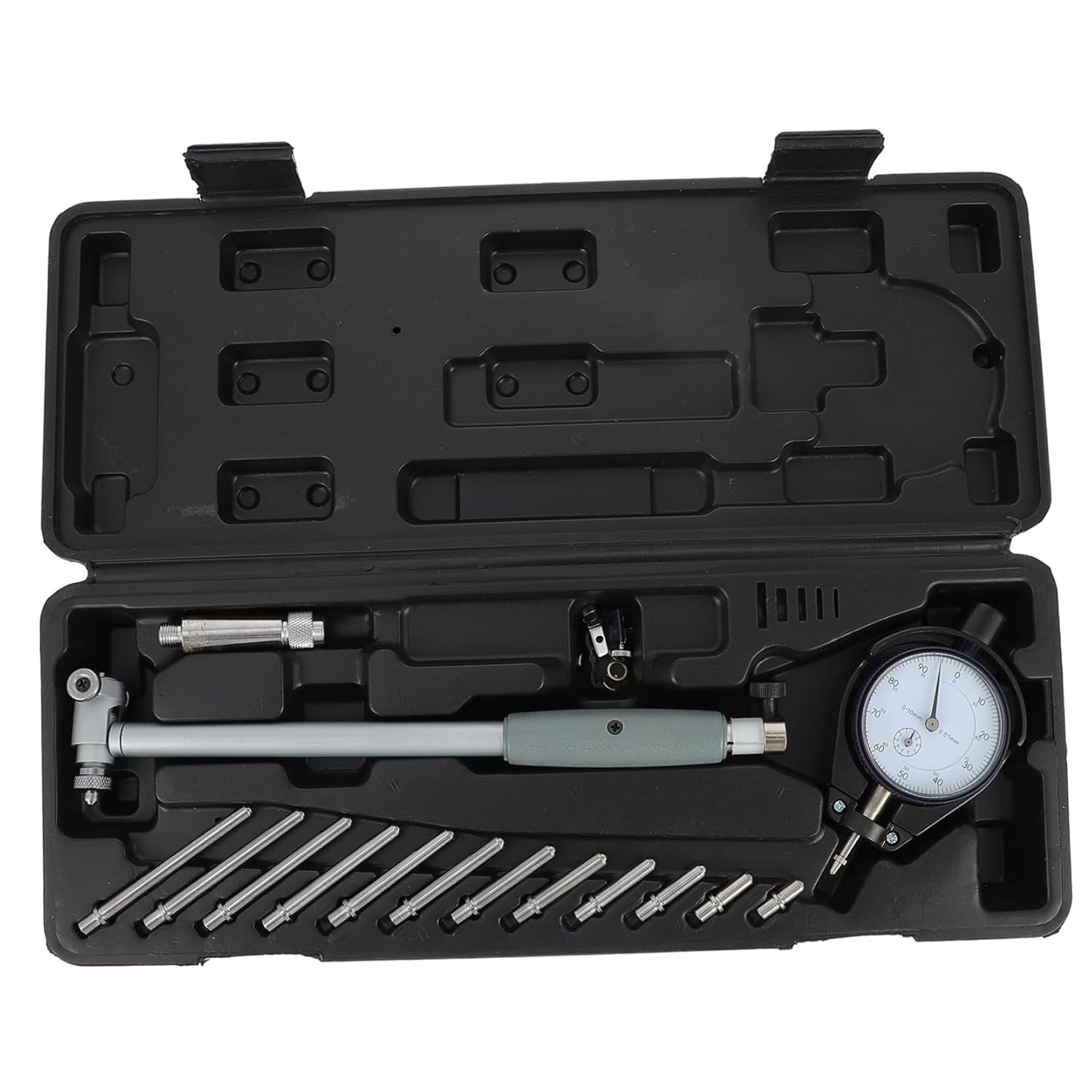 Cabilock 1set Manual Measuring Dial Indicator Gauge for Inner Diameter Measurement Precision Bore Gauge Tool for Automobile Repair High Performance Internal Measurement
